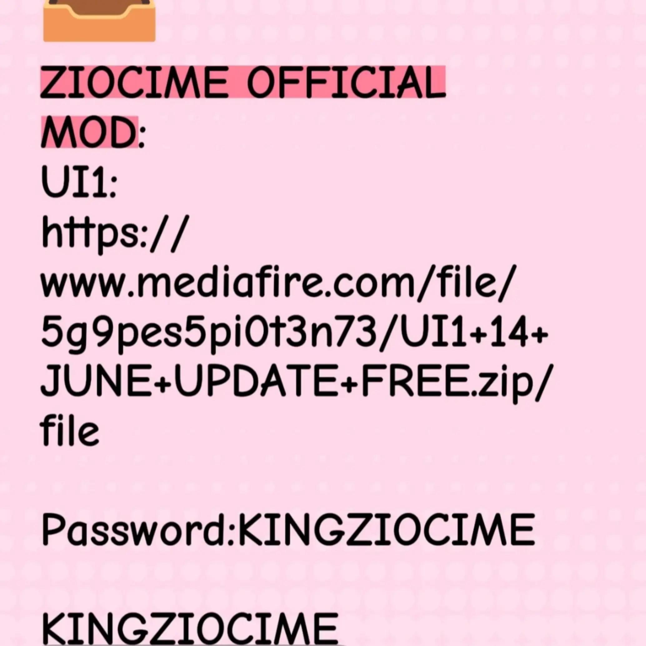 @✨ZiocimeMod✨