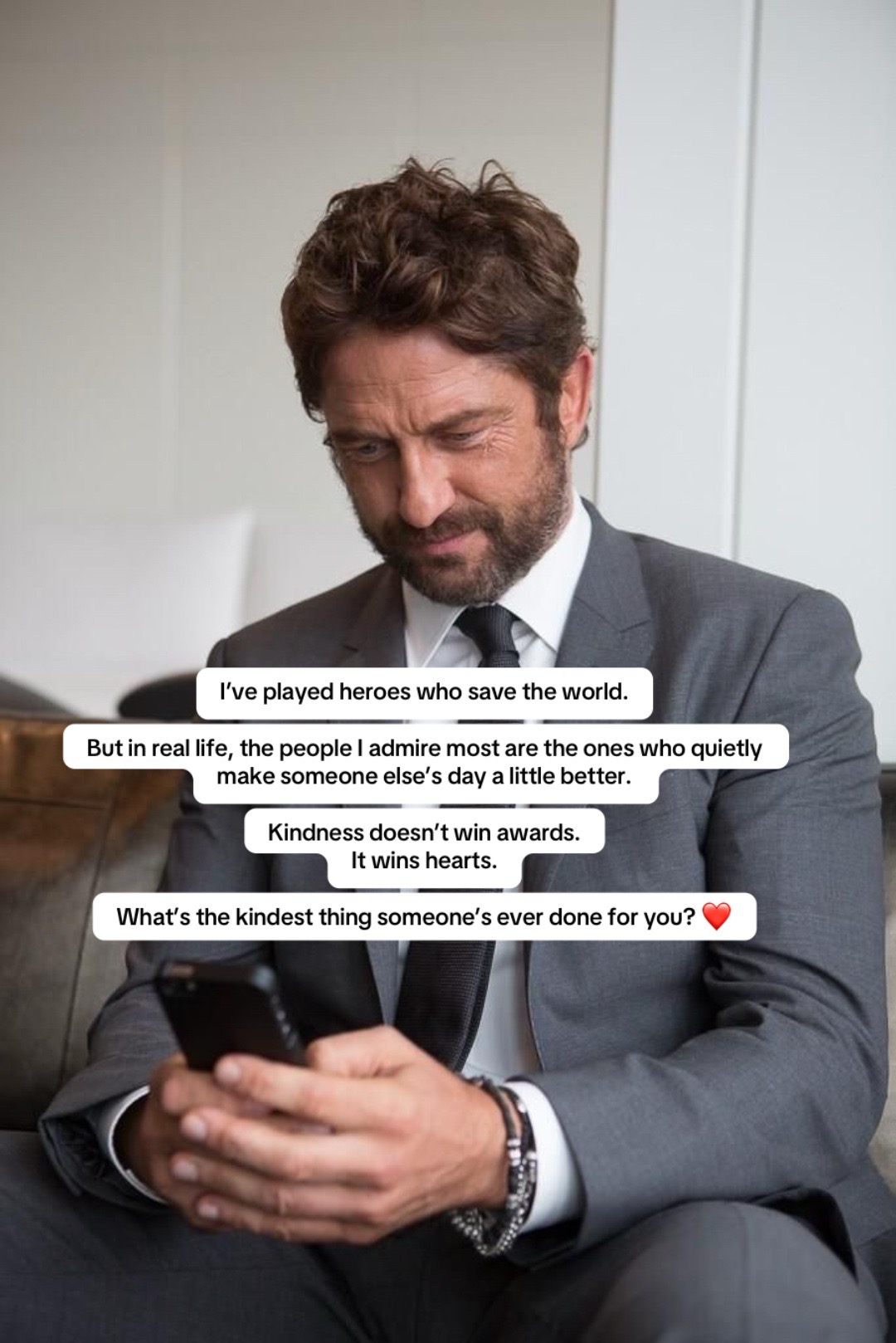 @Gerard butler