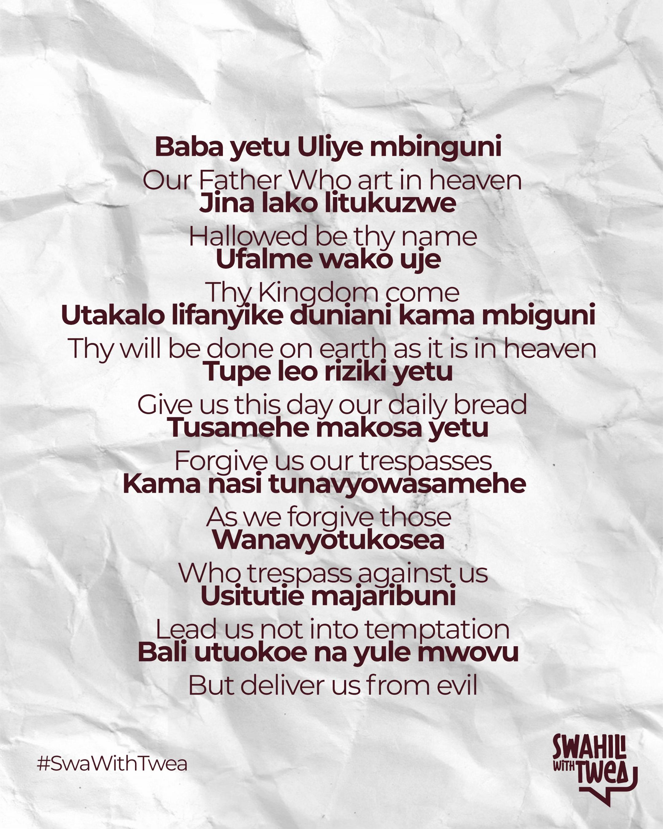 @Swahili With Twea