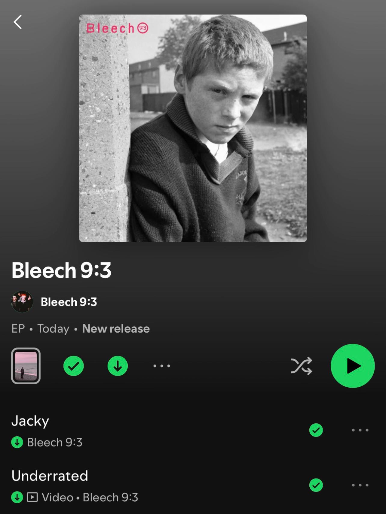 @Bleech 9:3 HQ