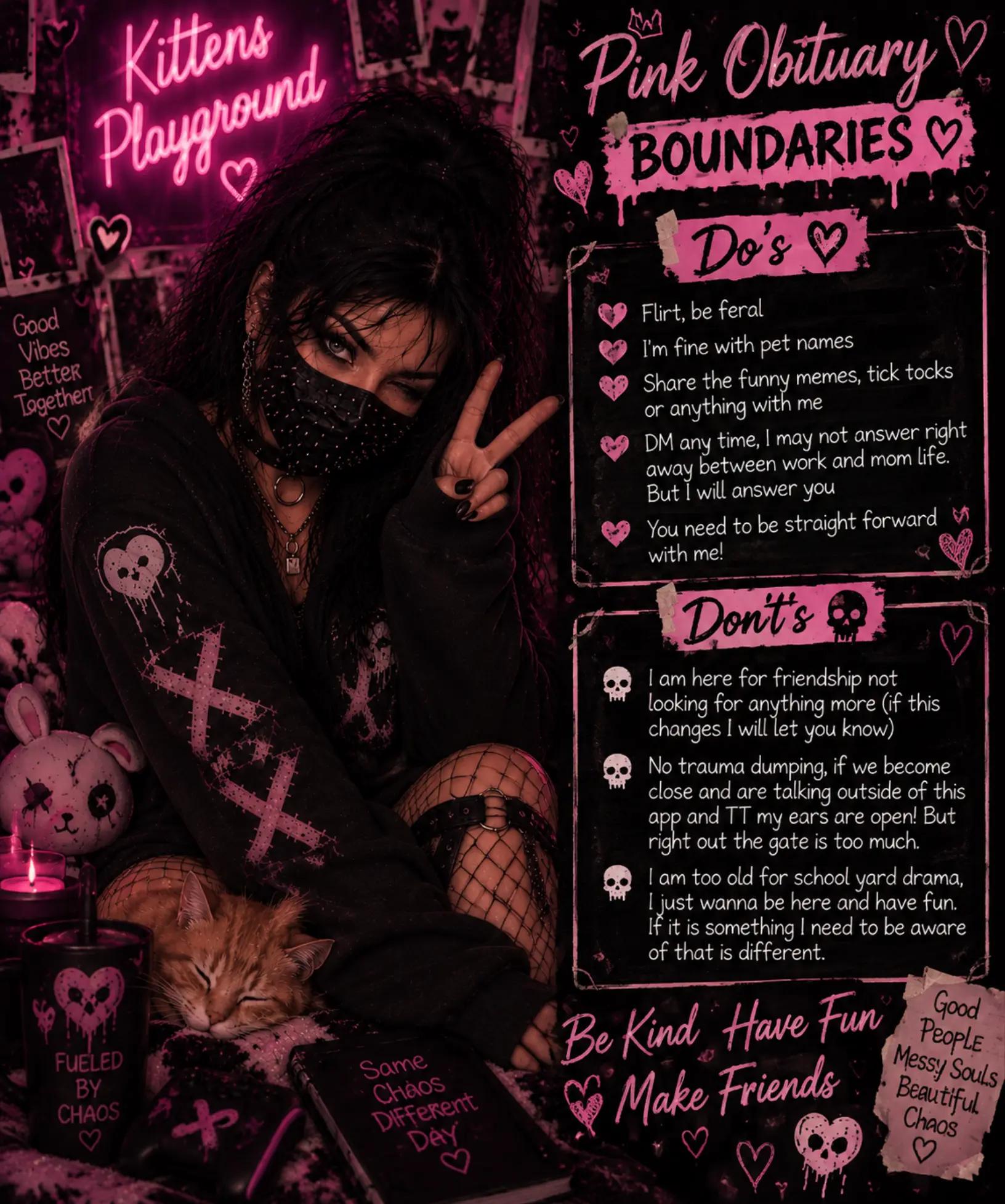 @โ
Pink Obituary โ