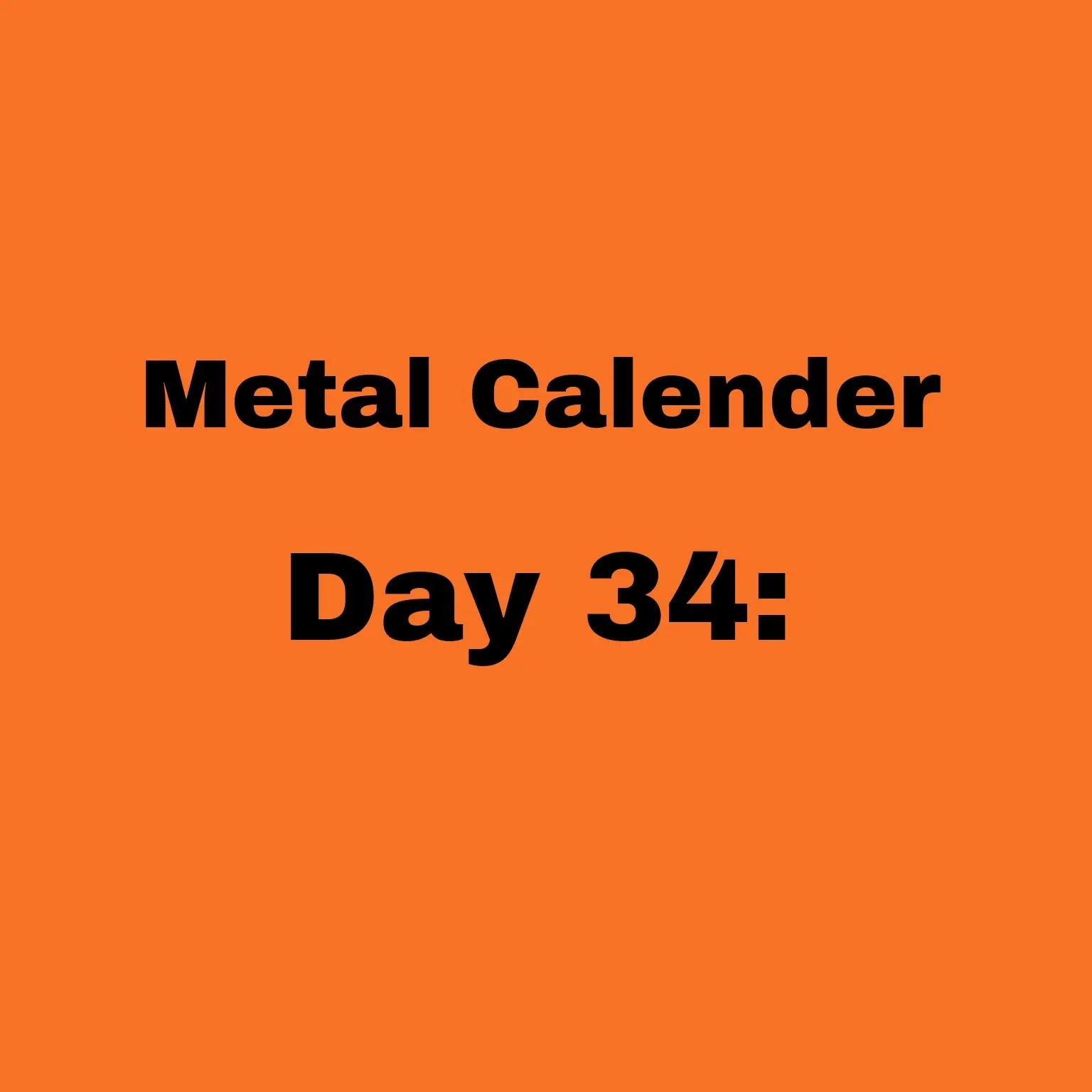 @Rock & Metal Calender