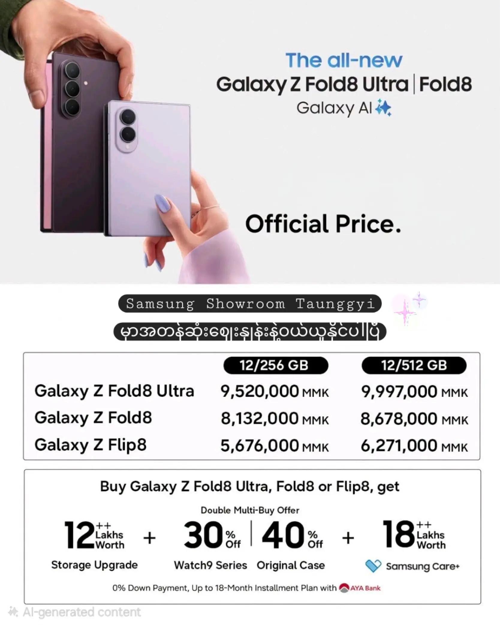 @SamsungShowroomTaunggyi