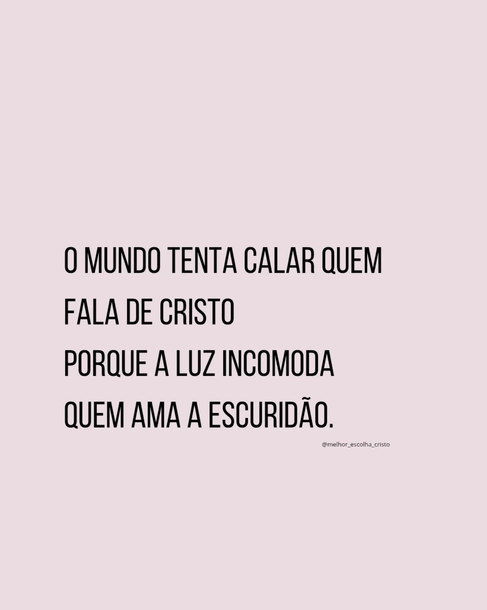 @Melhor escolha Cristo