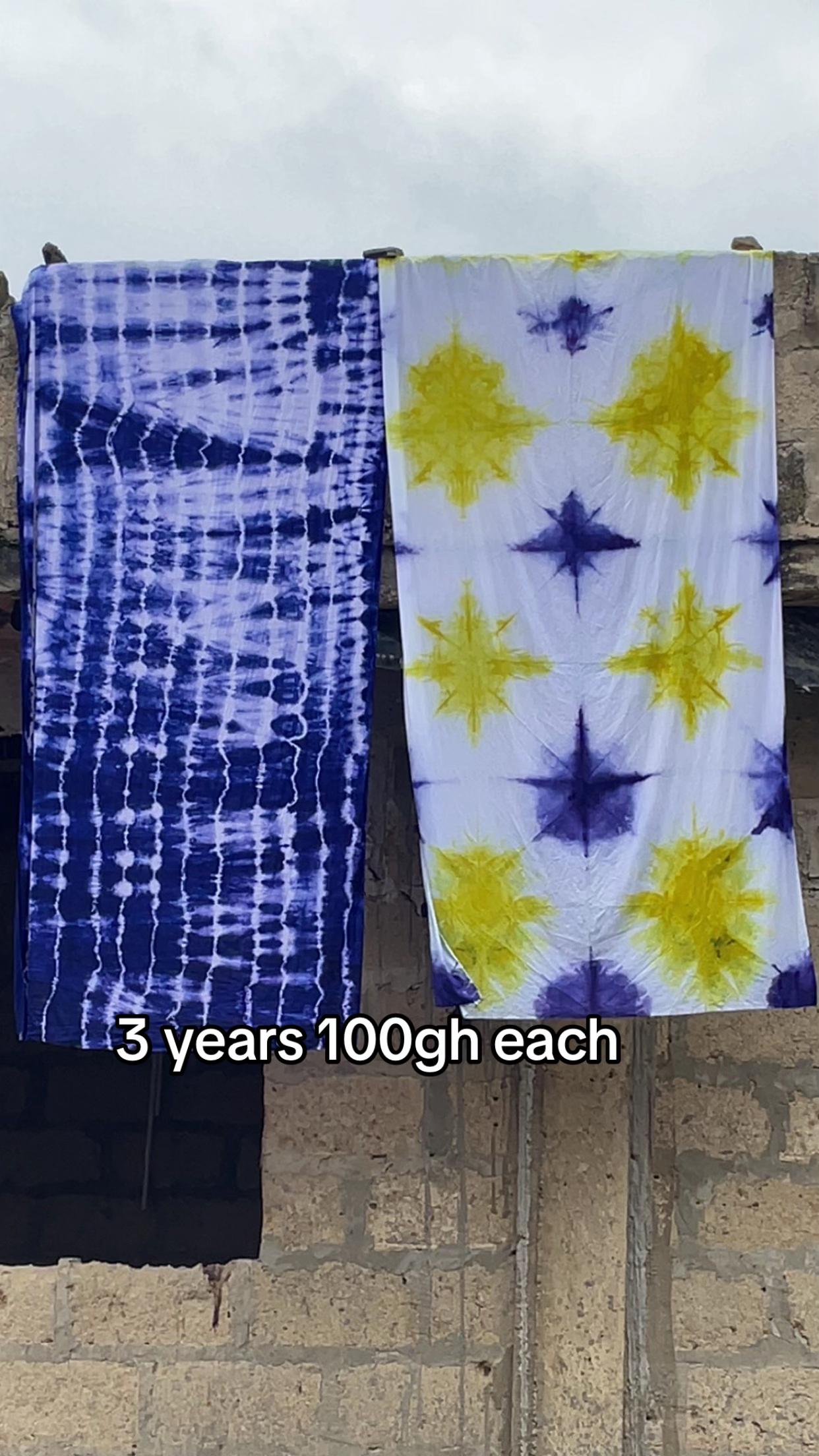 @Obuasi tie and dye
