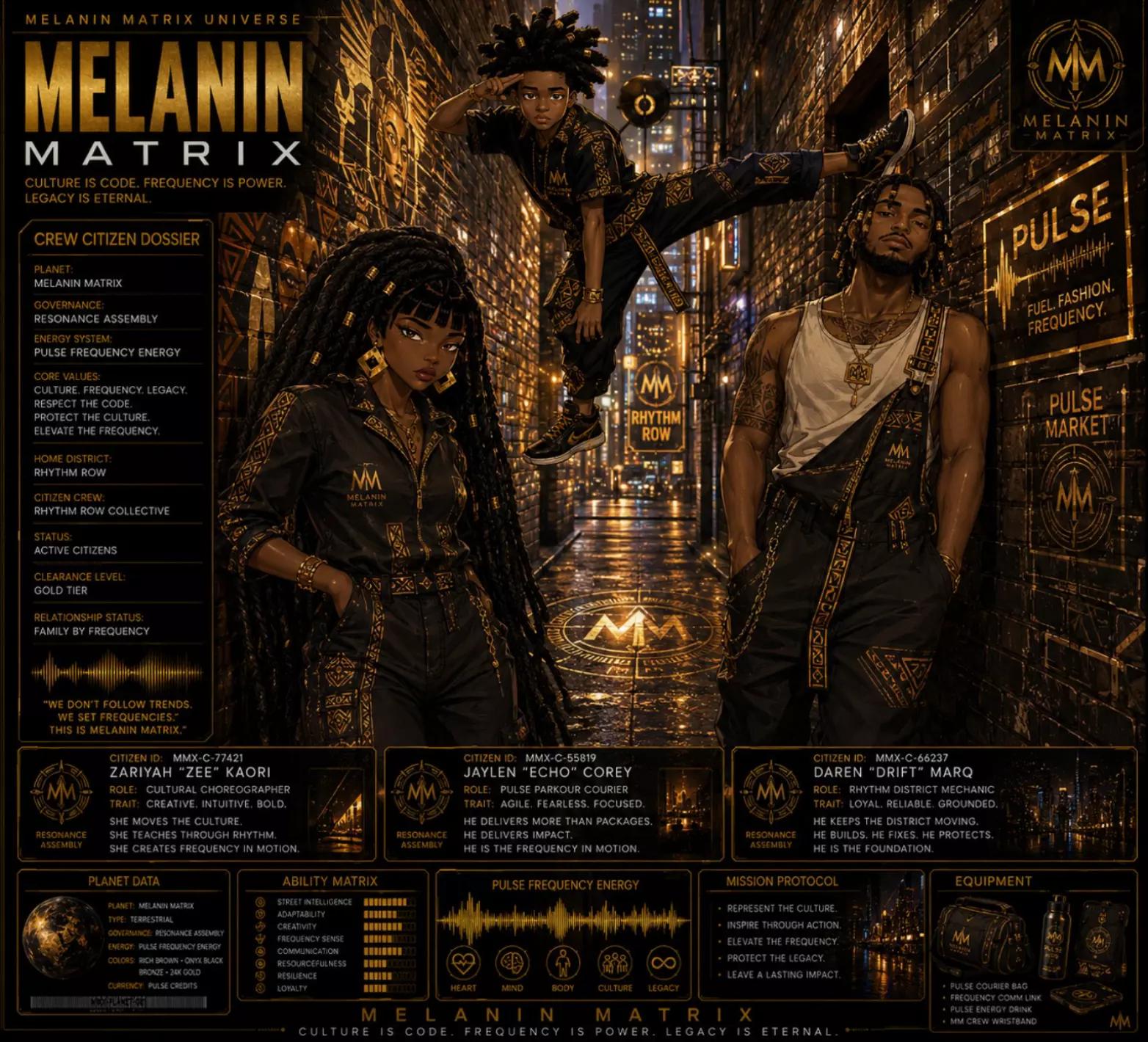 @Melanin Matrix Universe