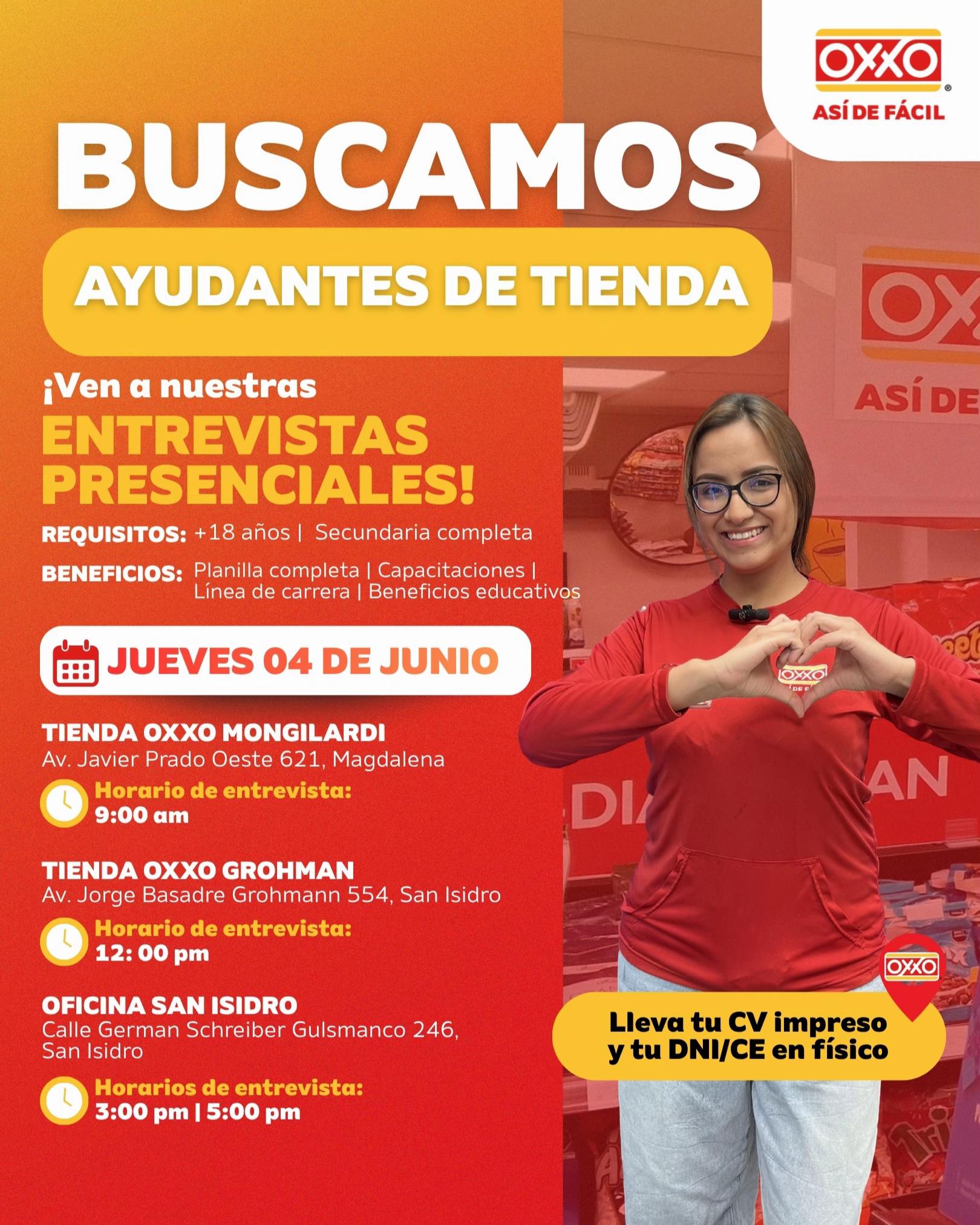@Trabaja en OXXO Perú