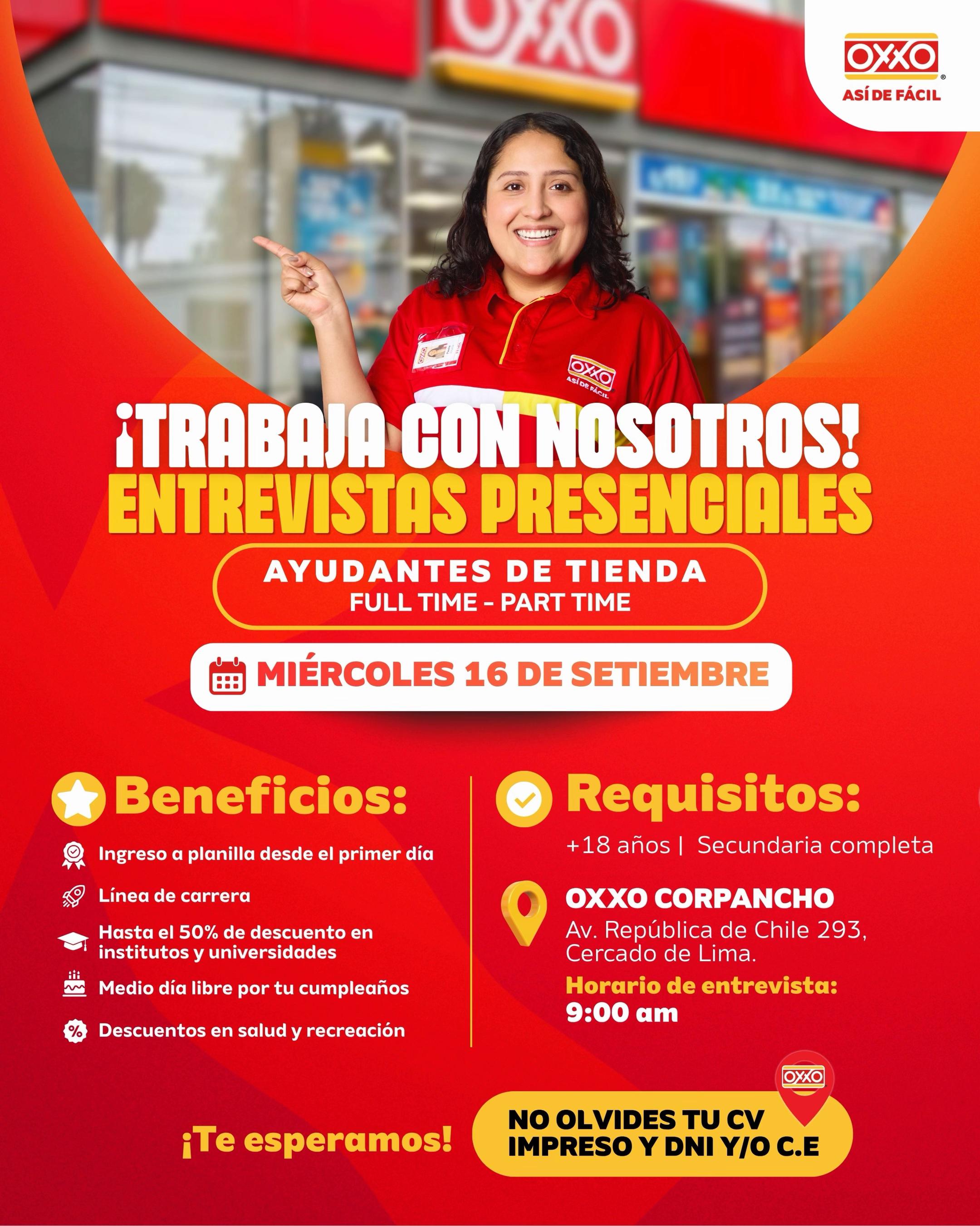 @Trabaja en OXXO Perú