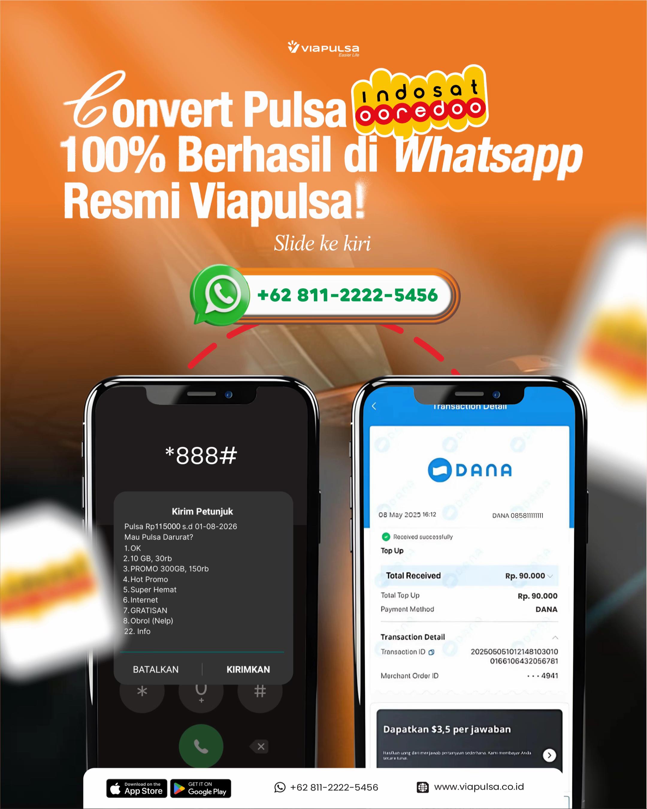 @Viapulsa | Convert Pulsa Aman