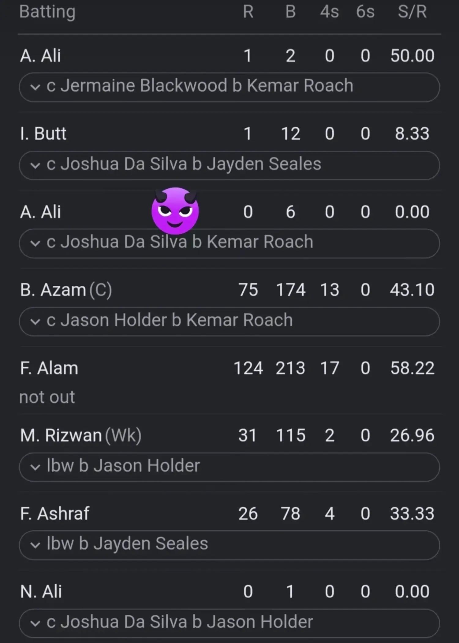 @Babar azam