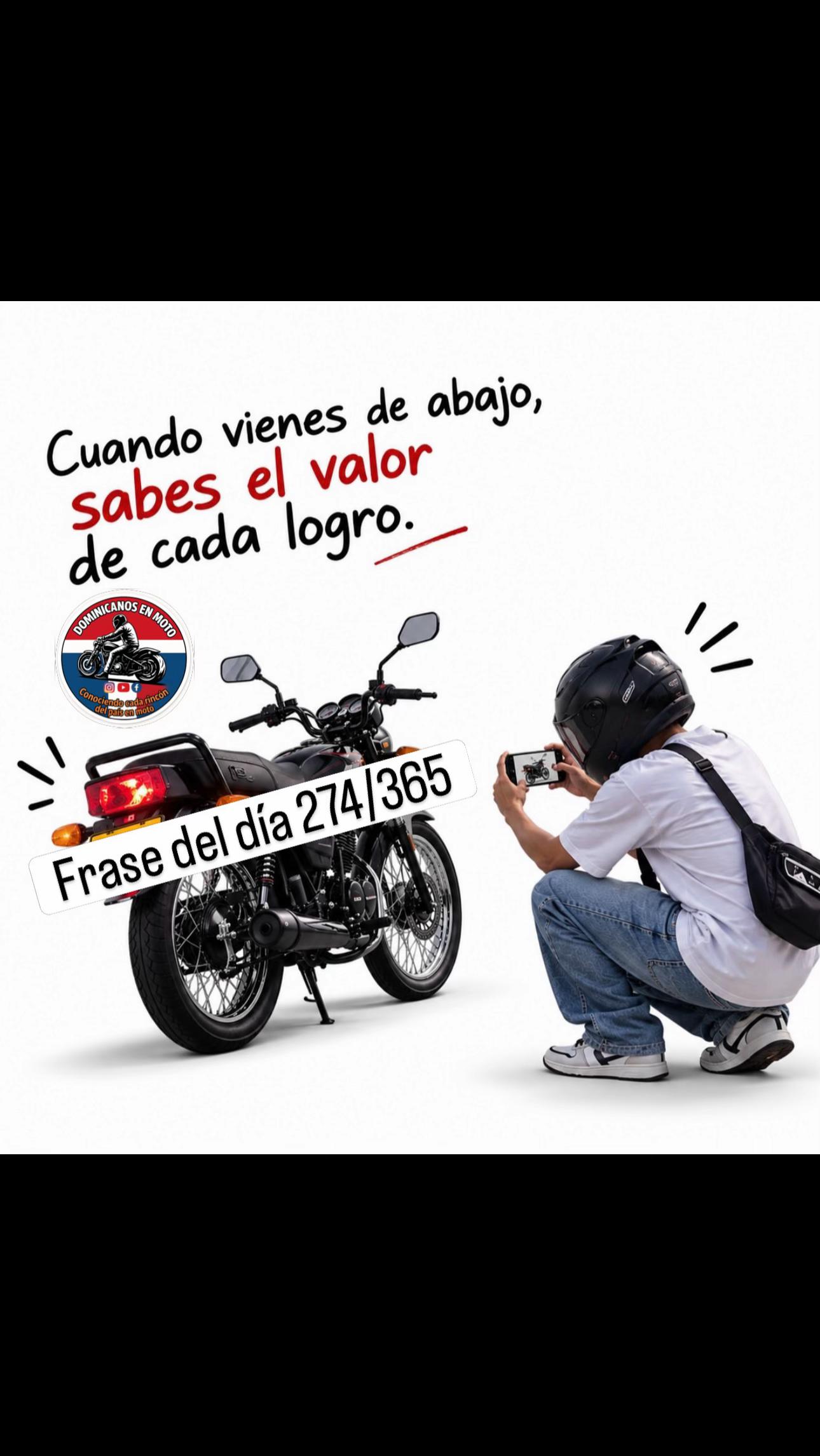 @Dominicanos en moto.