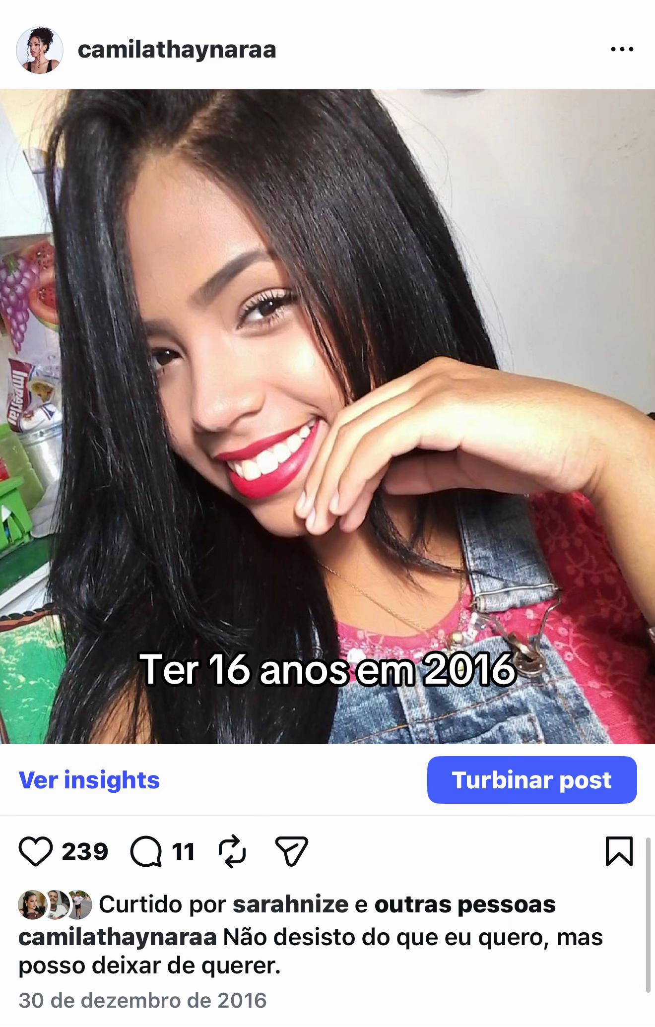@Camila Thaynara