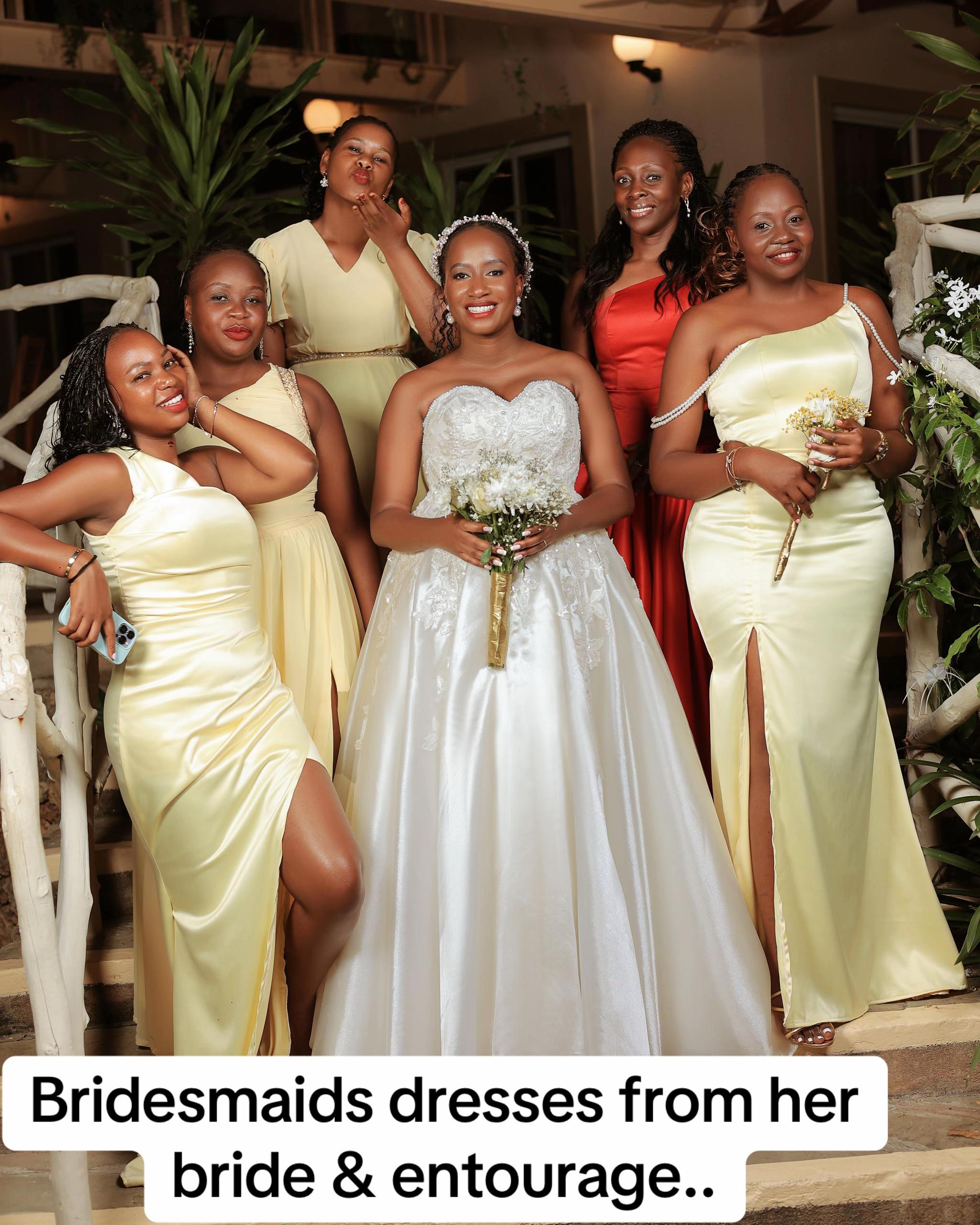 @Her Bride and Entourage