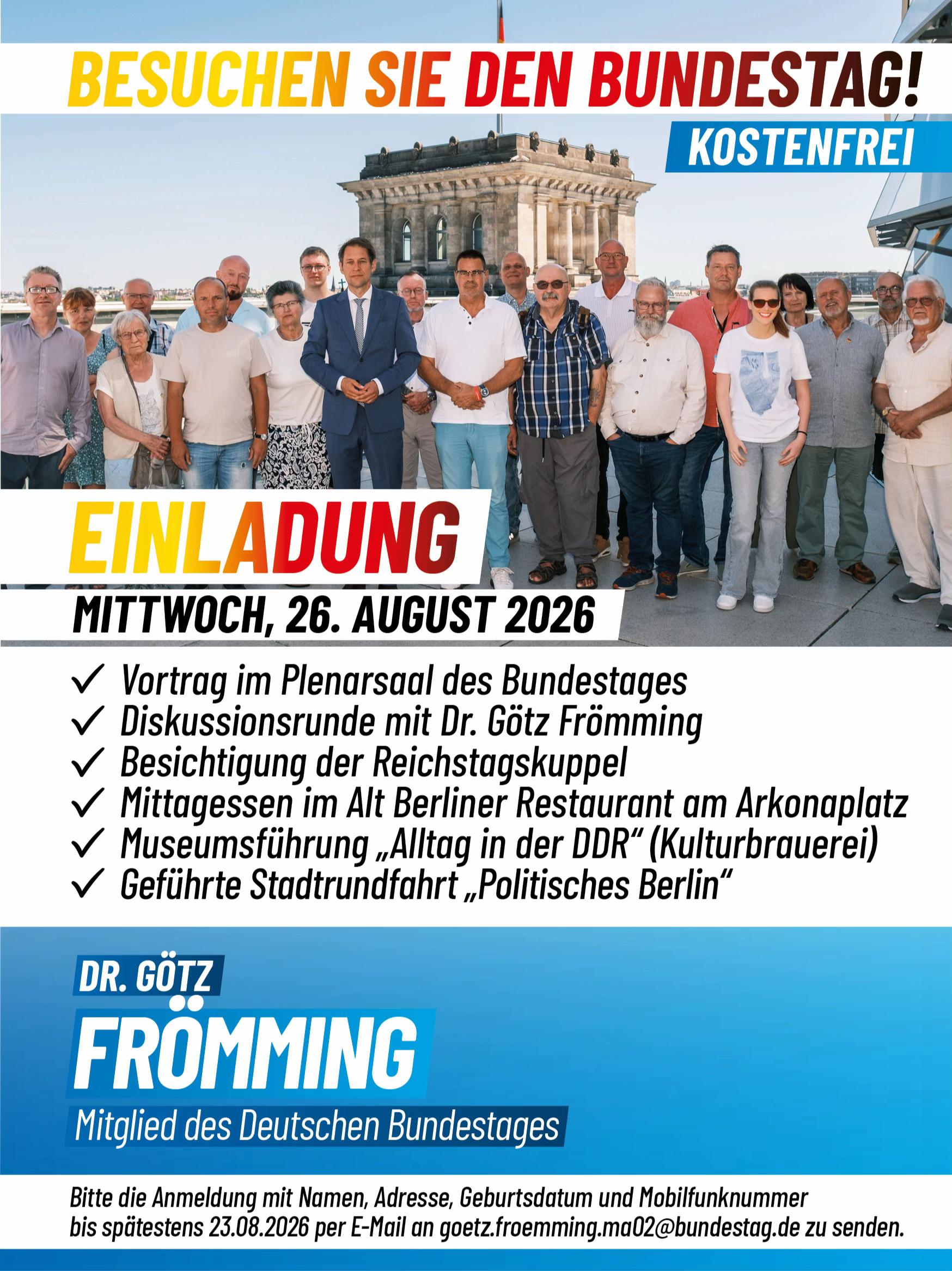 @Dr. Götz Frömming