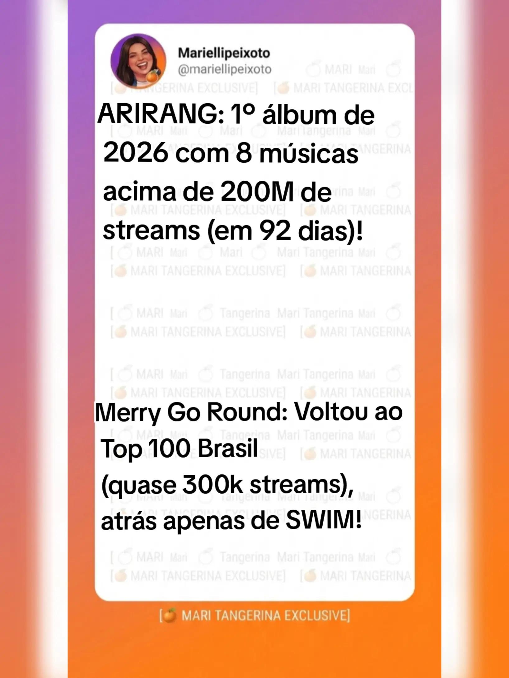 @Mari Tangerina Bts 🍊💜🎉