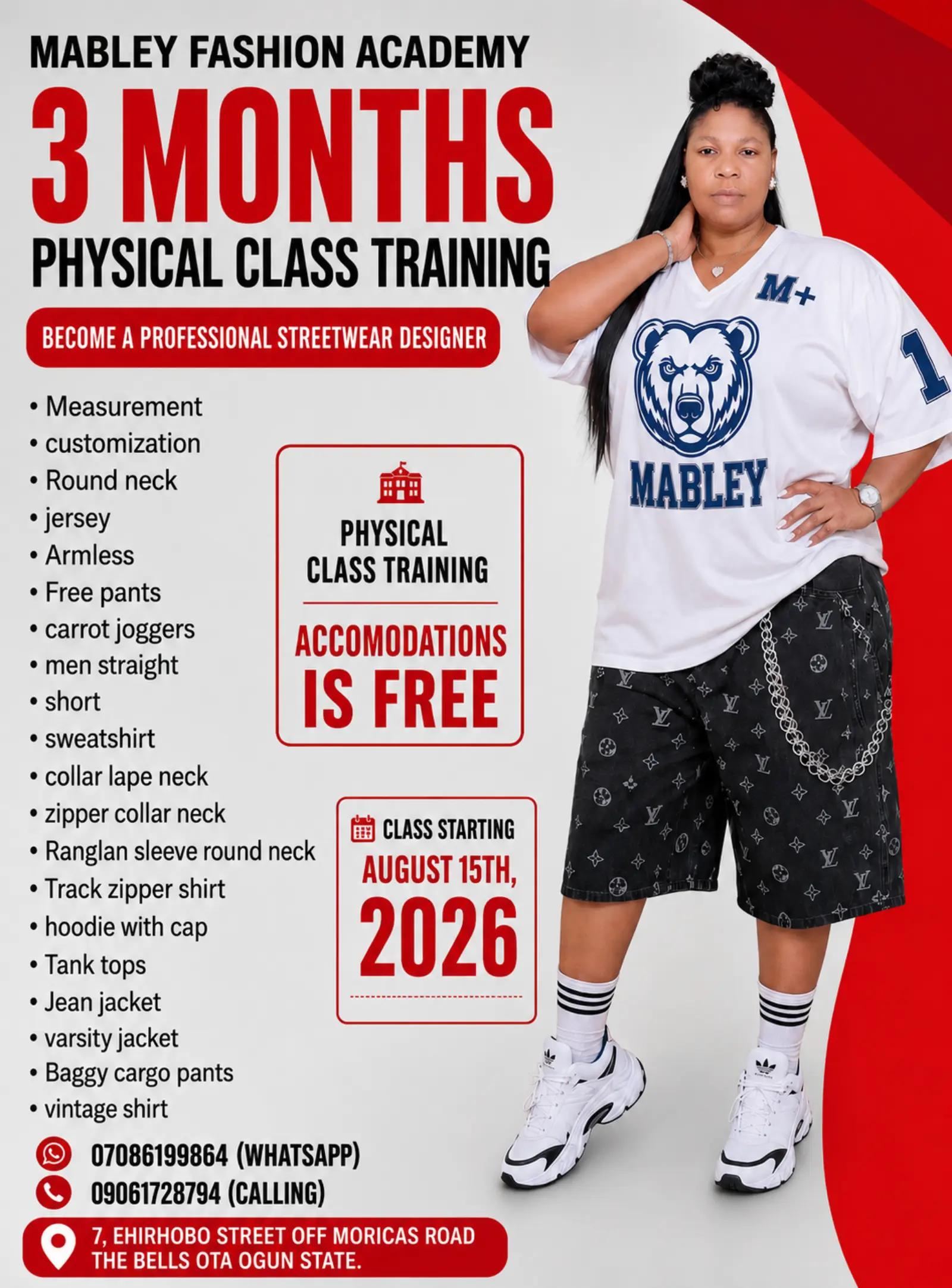 @Mabley clothing brand back up