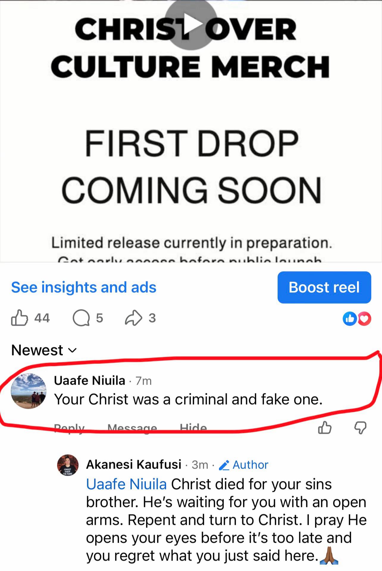 @Akanesi Kaufusi