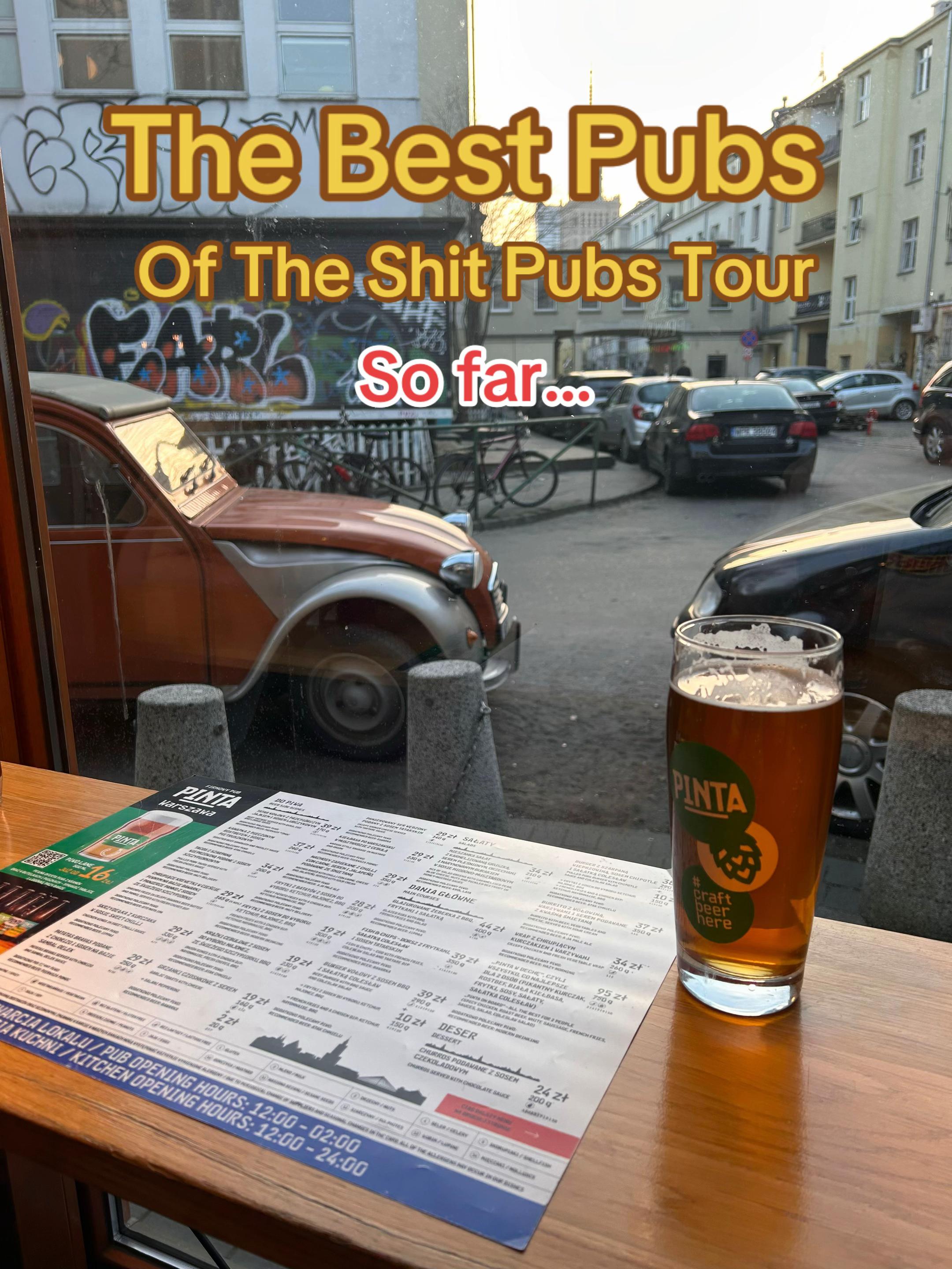 @The Shit Pubs Tour