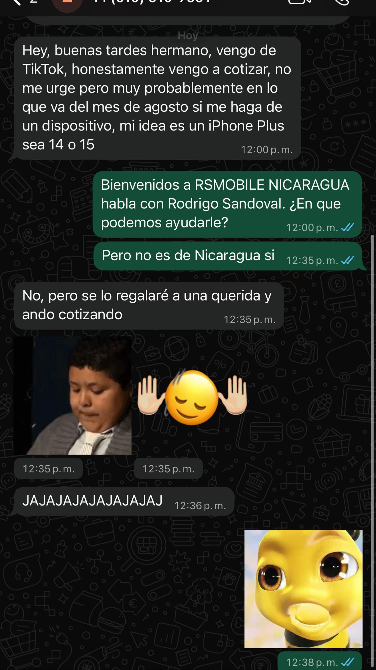 @RS MOBILE NICARAGUA📱✅