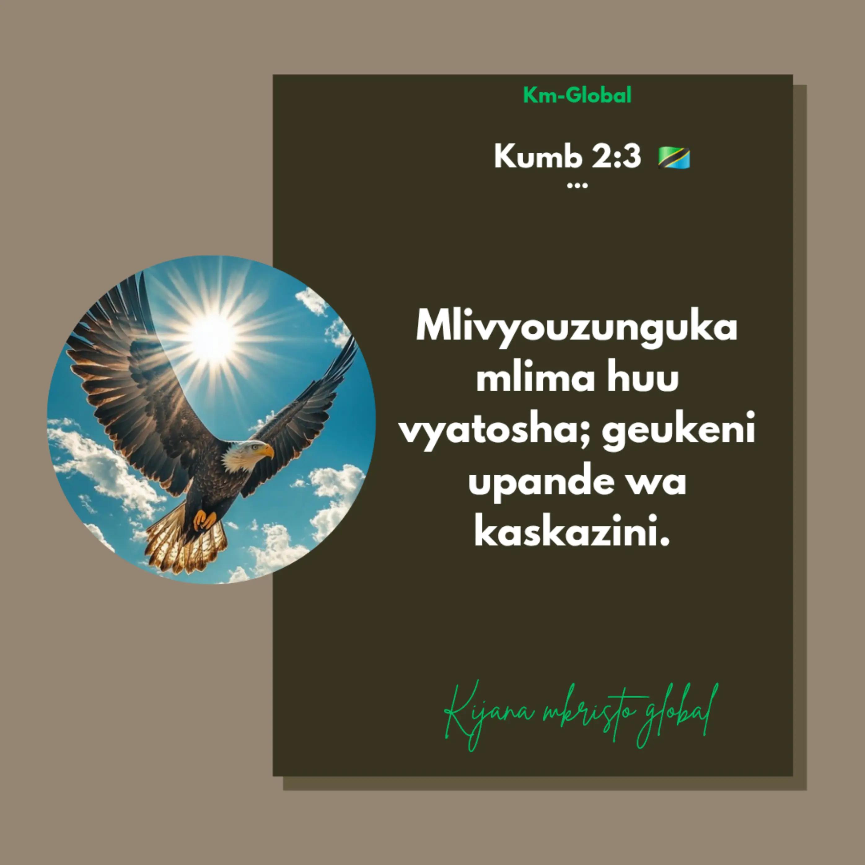 @Kijana Mkristo