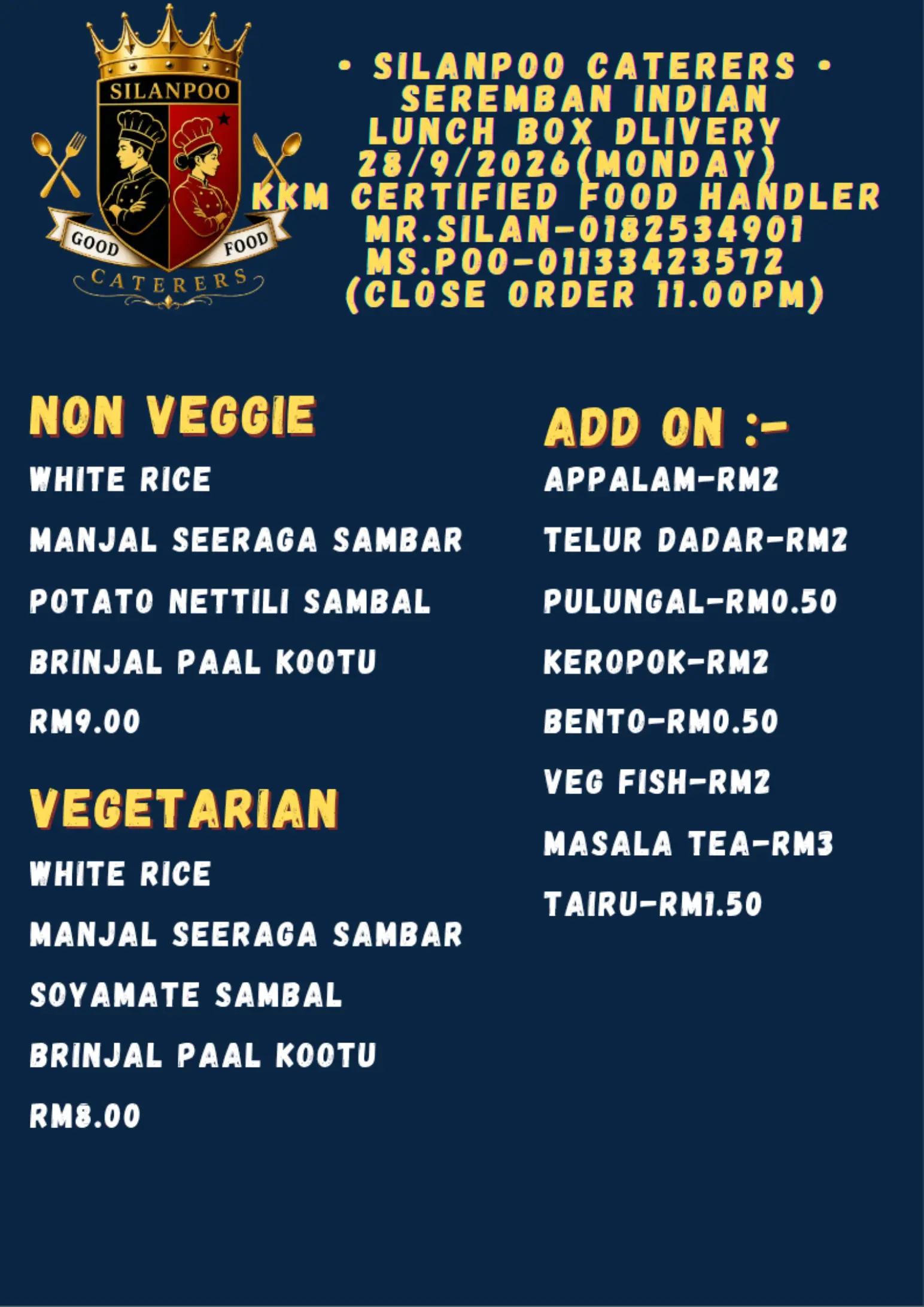 @SilanPoo Caterers Seremban