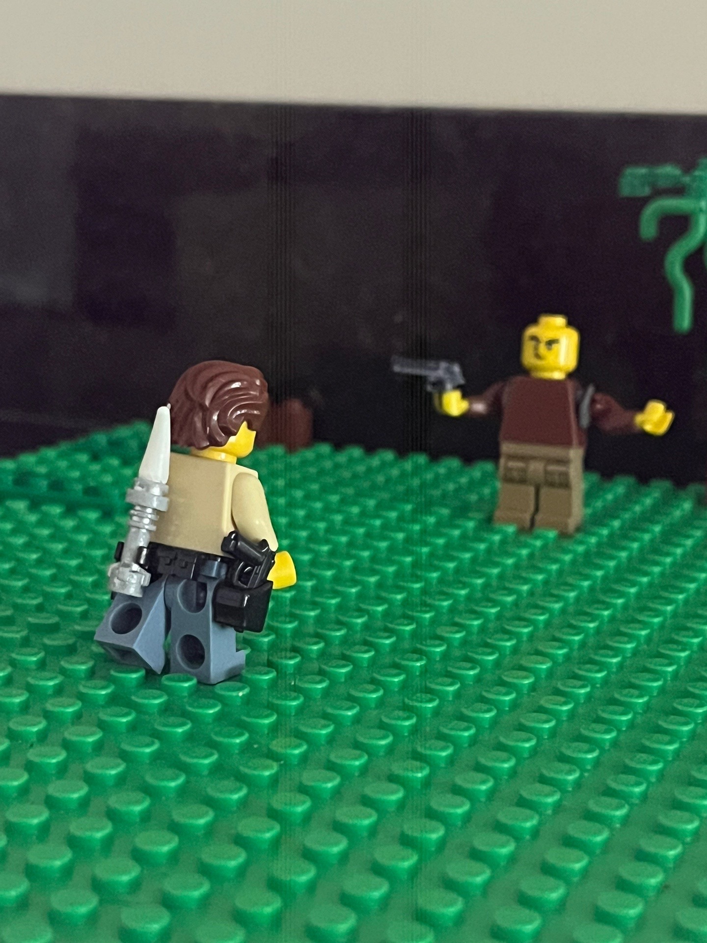 @Lego walking dead  mini figure