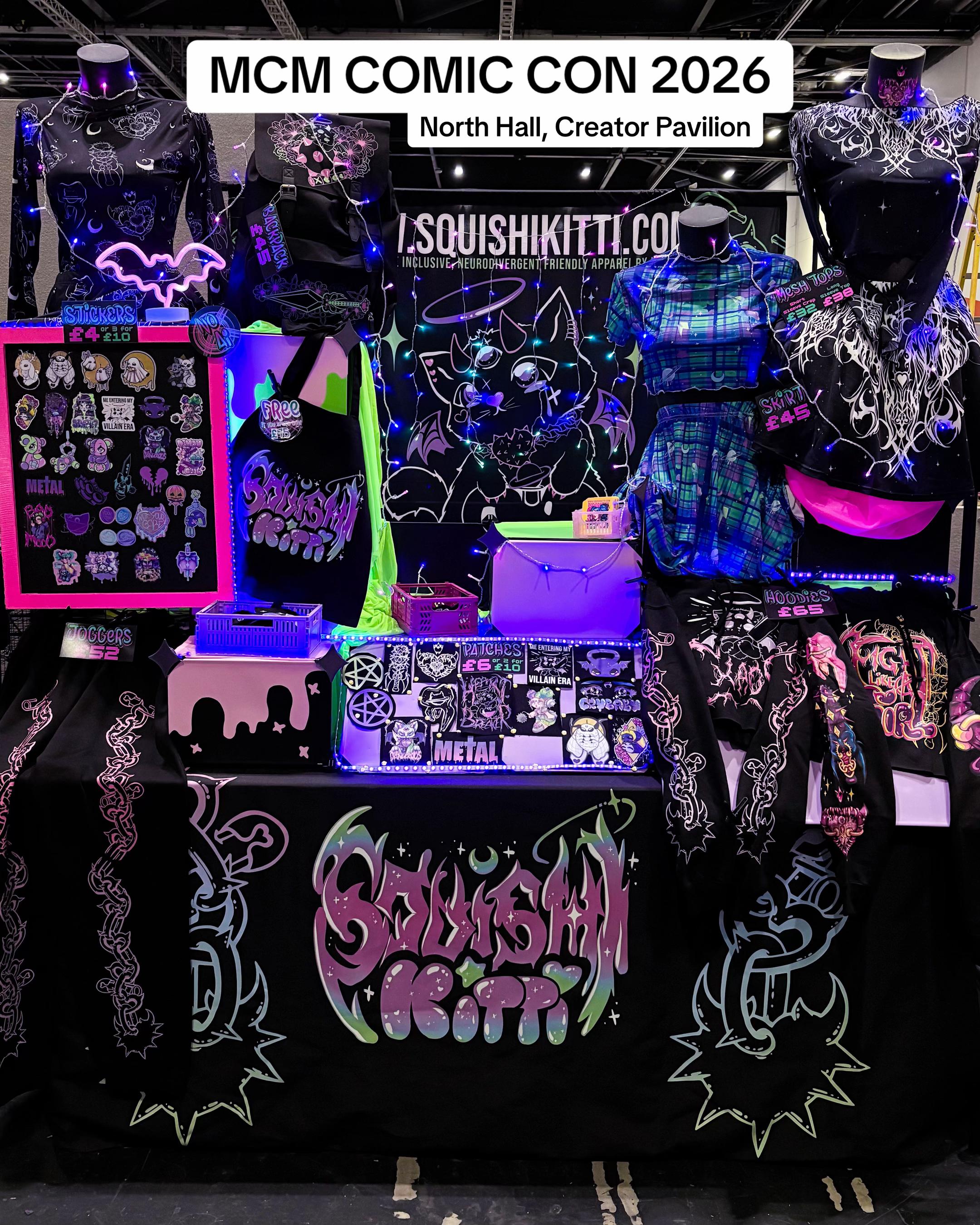 @Squishi Kitti 💜 MCM Comic Con