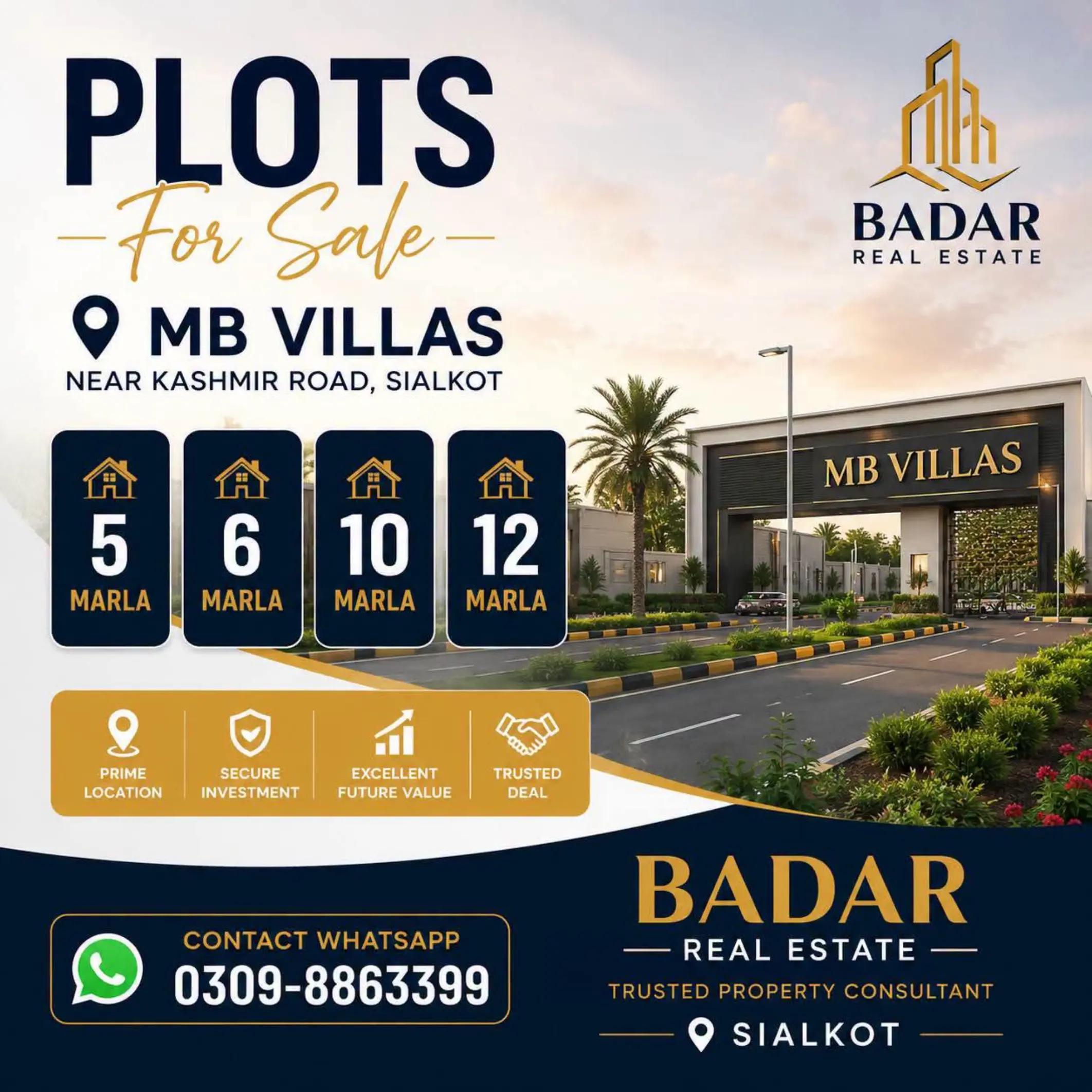 @Badar Real Estate | Sialkot