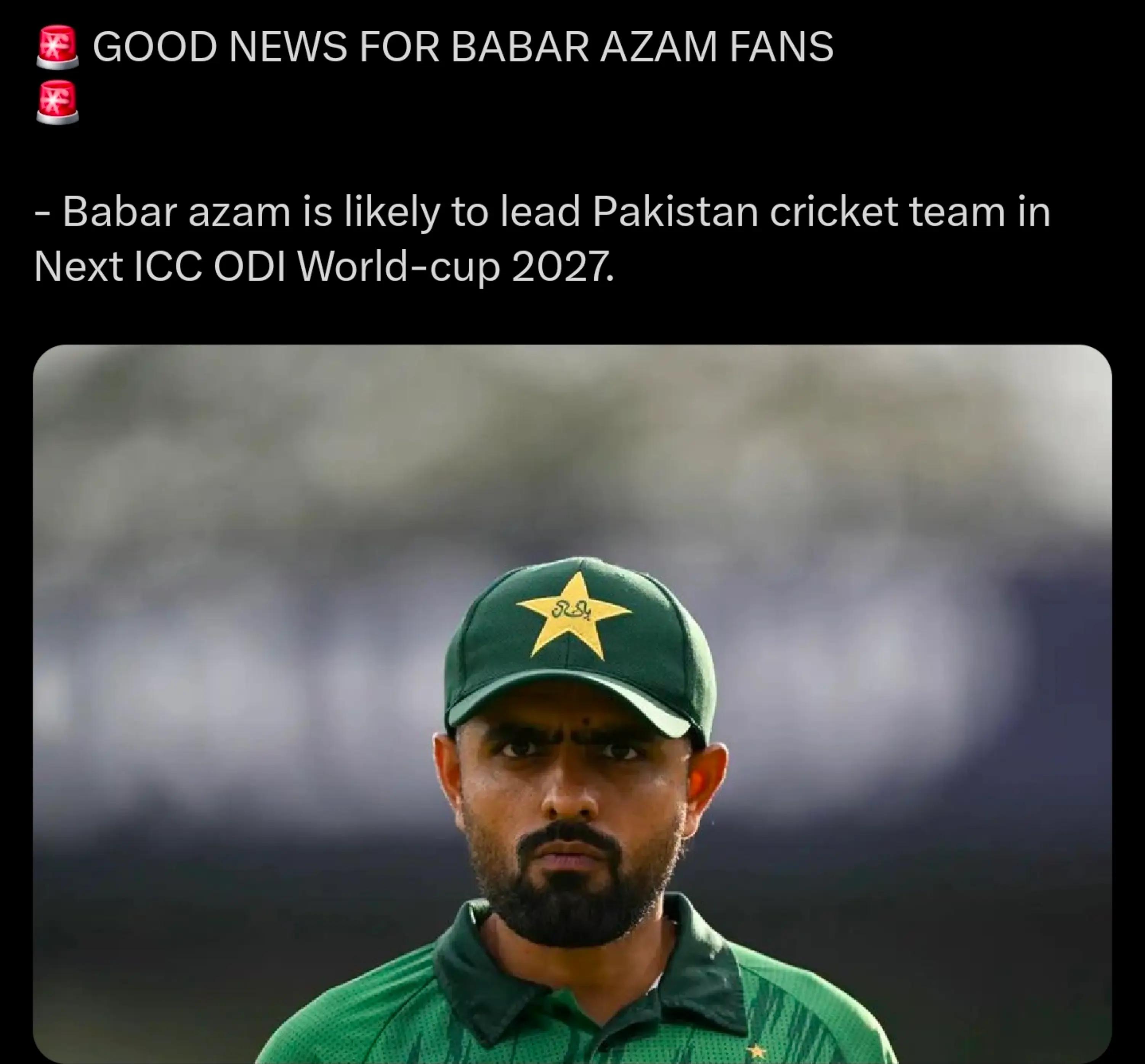 @Babar Azam