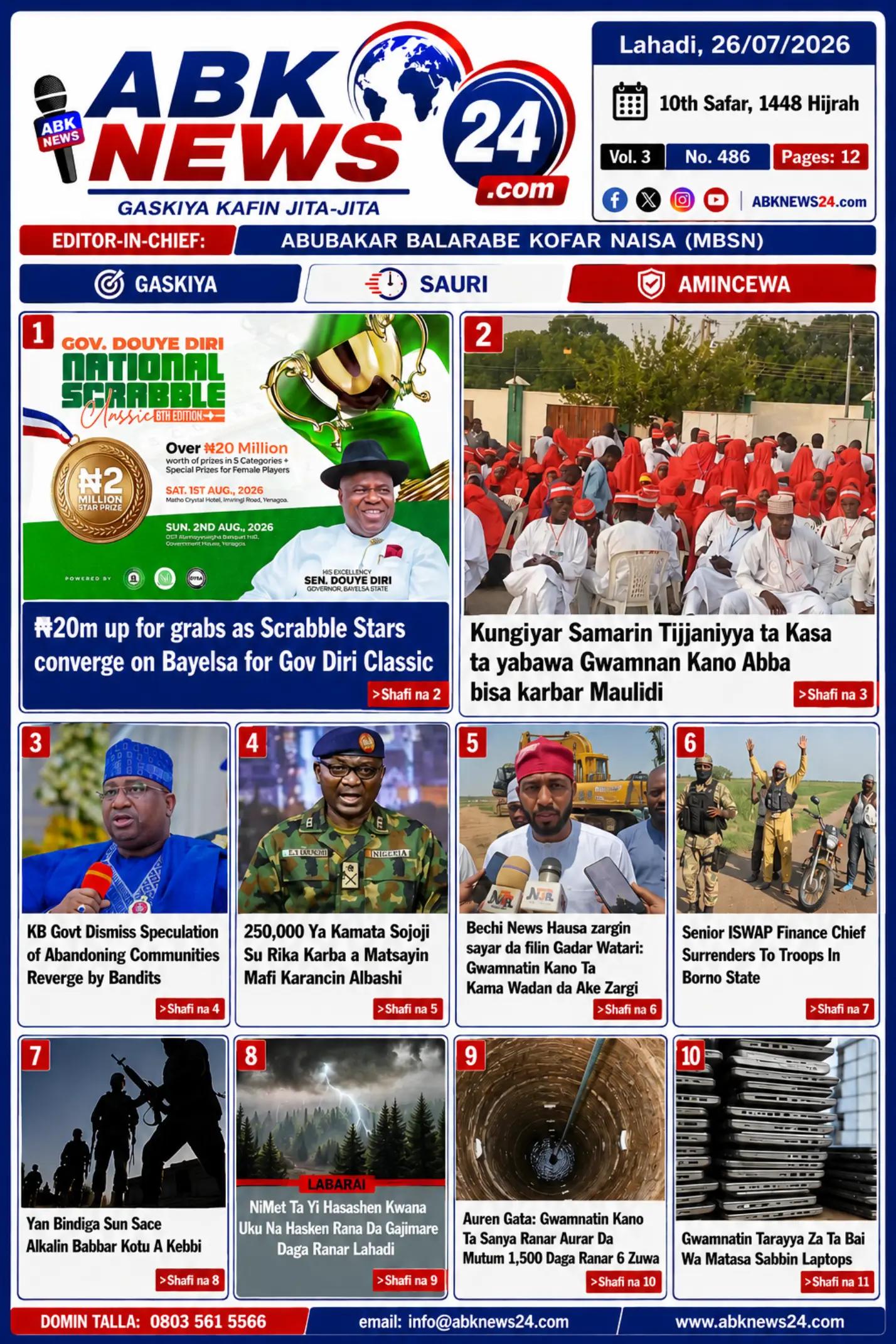 @Abknews24.com Gaskiya