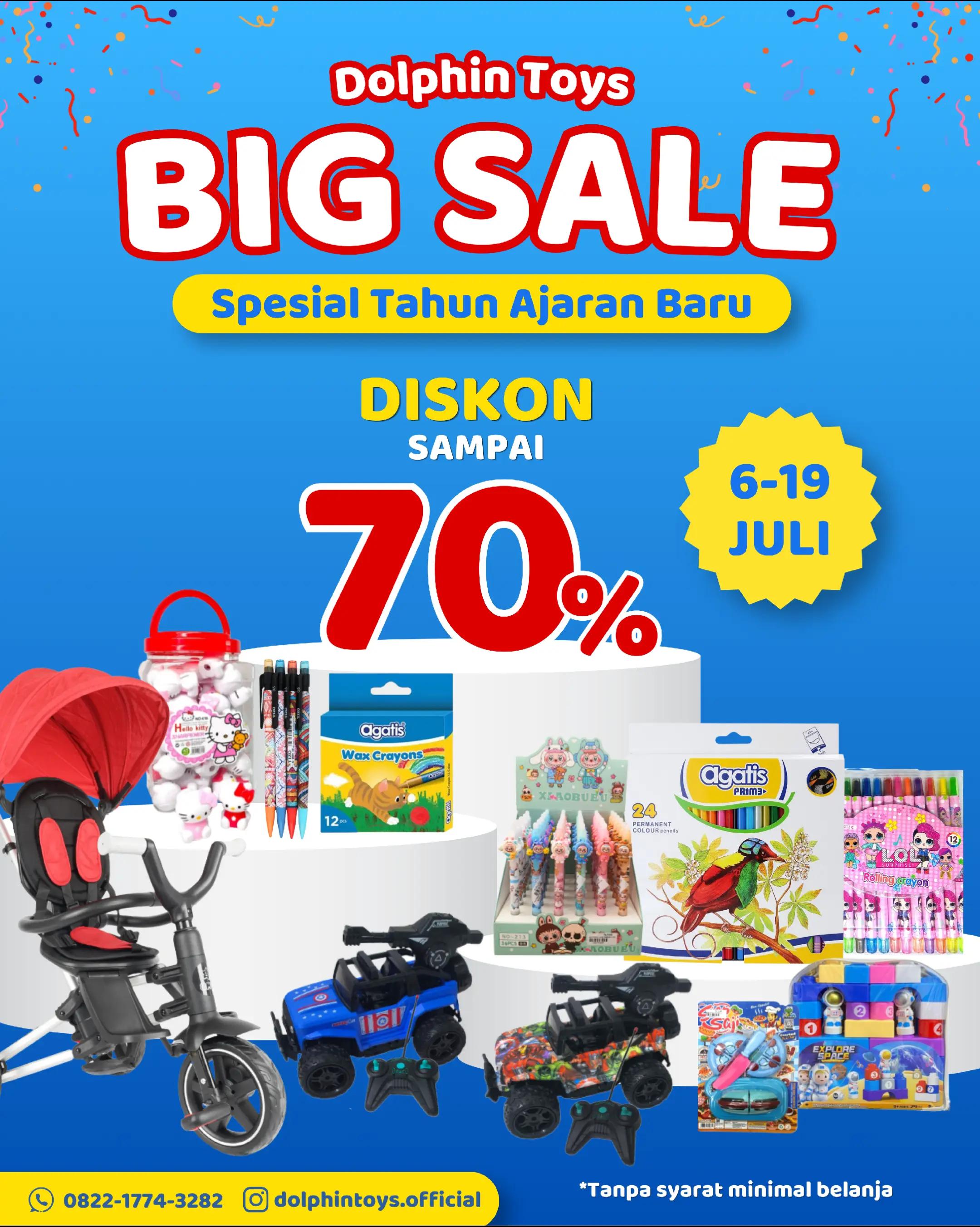 @Toko Mainan Dolphin Toys