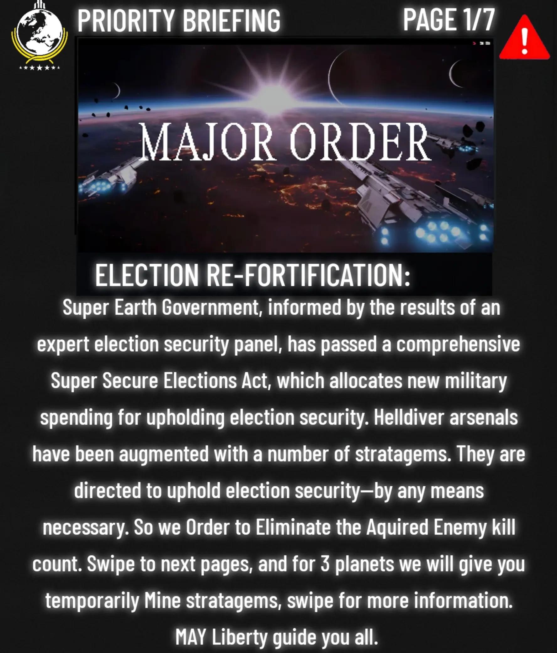 @SUPER EARTH HIGH COMMAND
