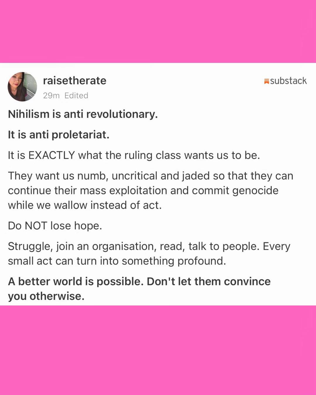 @raisetherate ☭