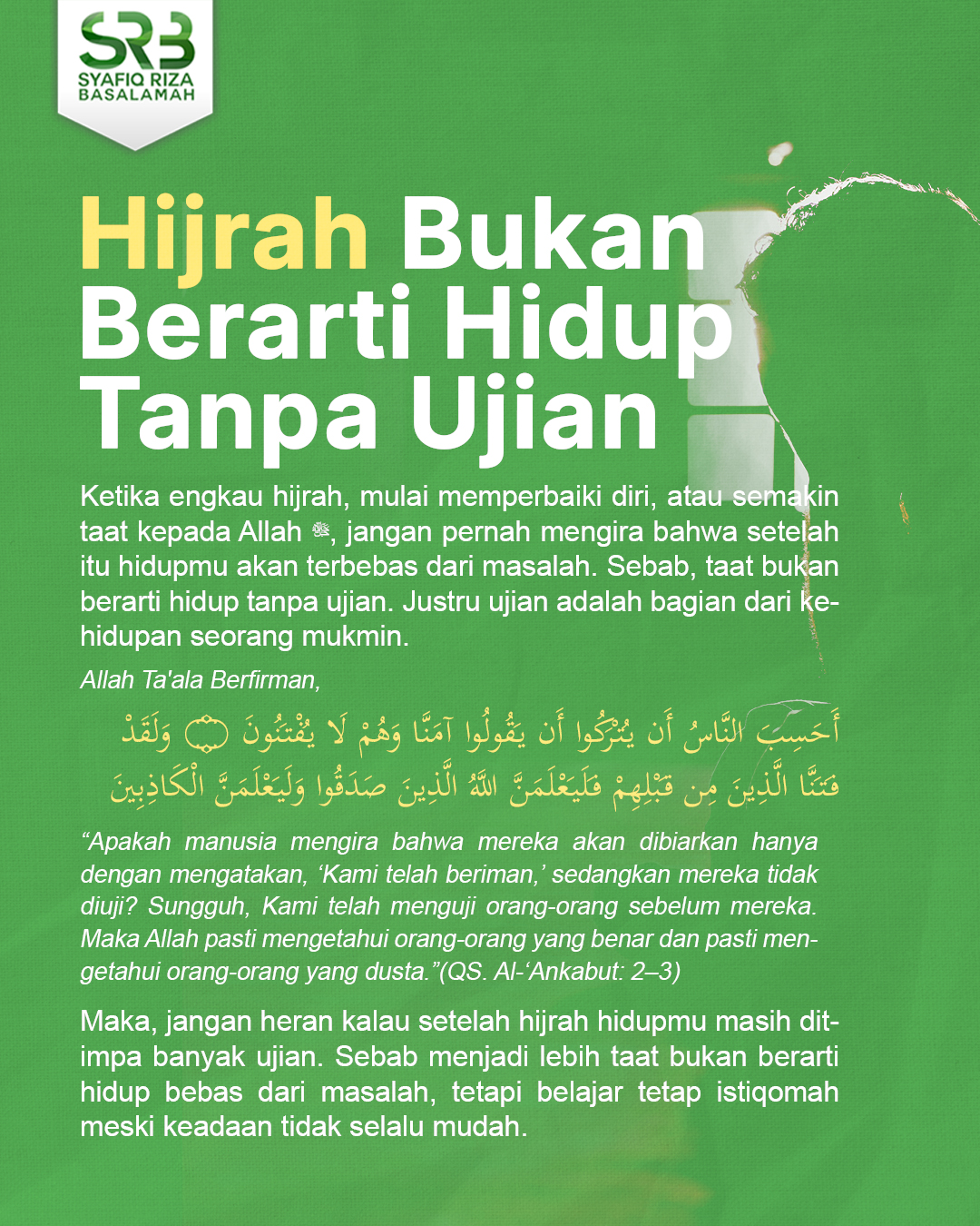 @Syafiq Riza Basalamah Official