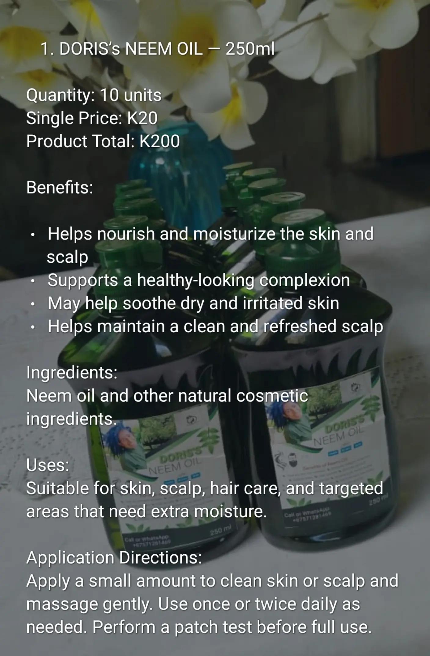 @Doris Neem Products 🌿