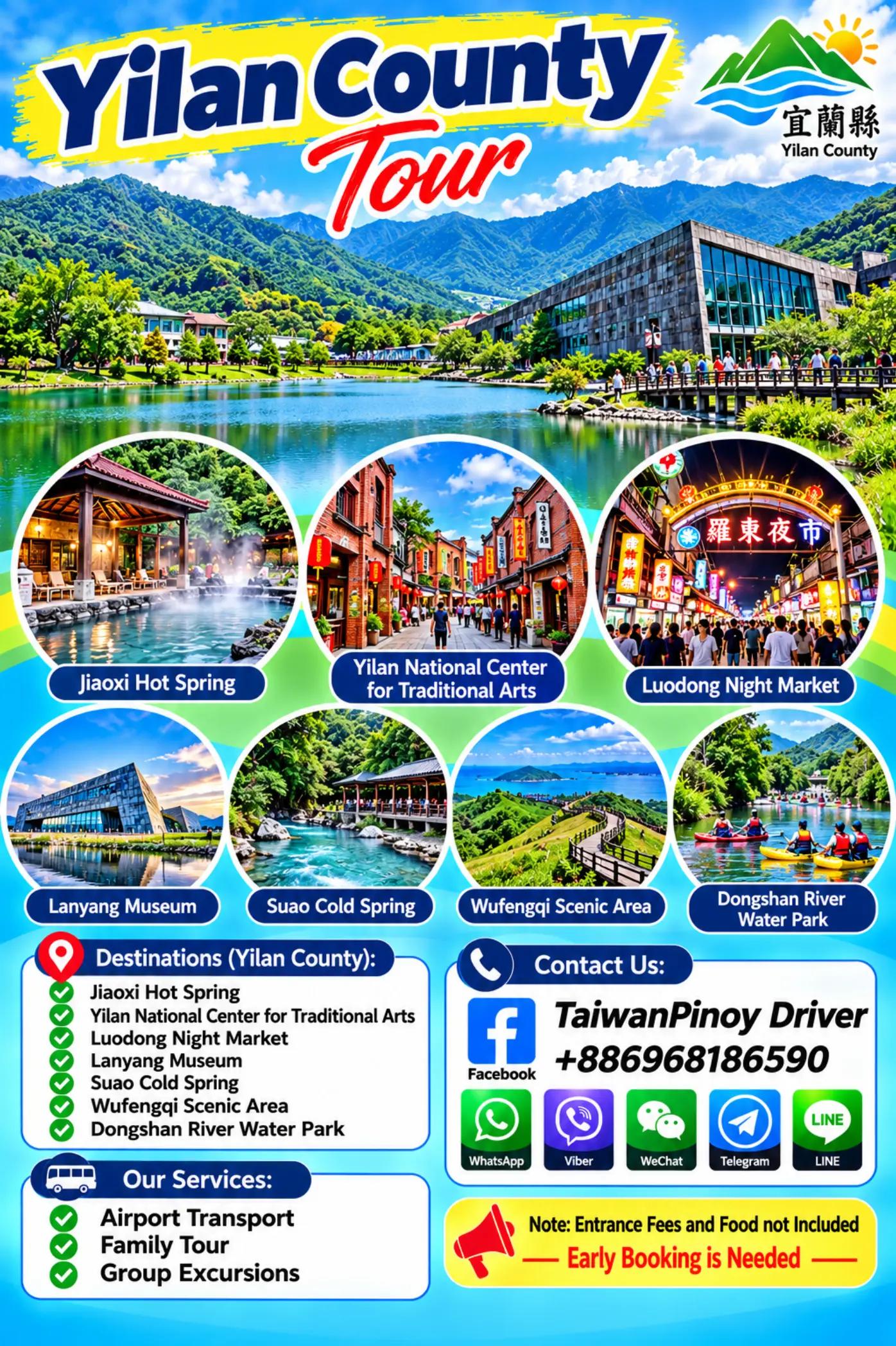 @TAIWAN PINOY TOUR Service