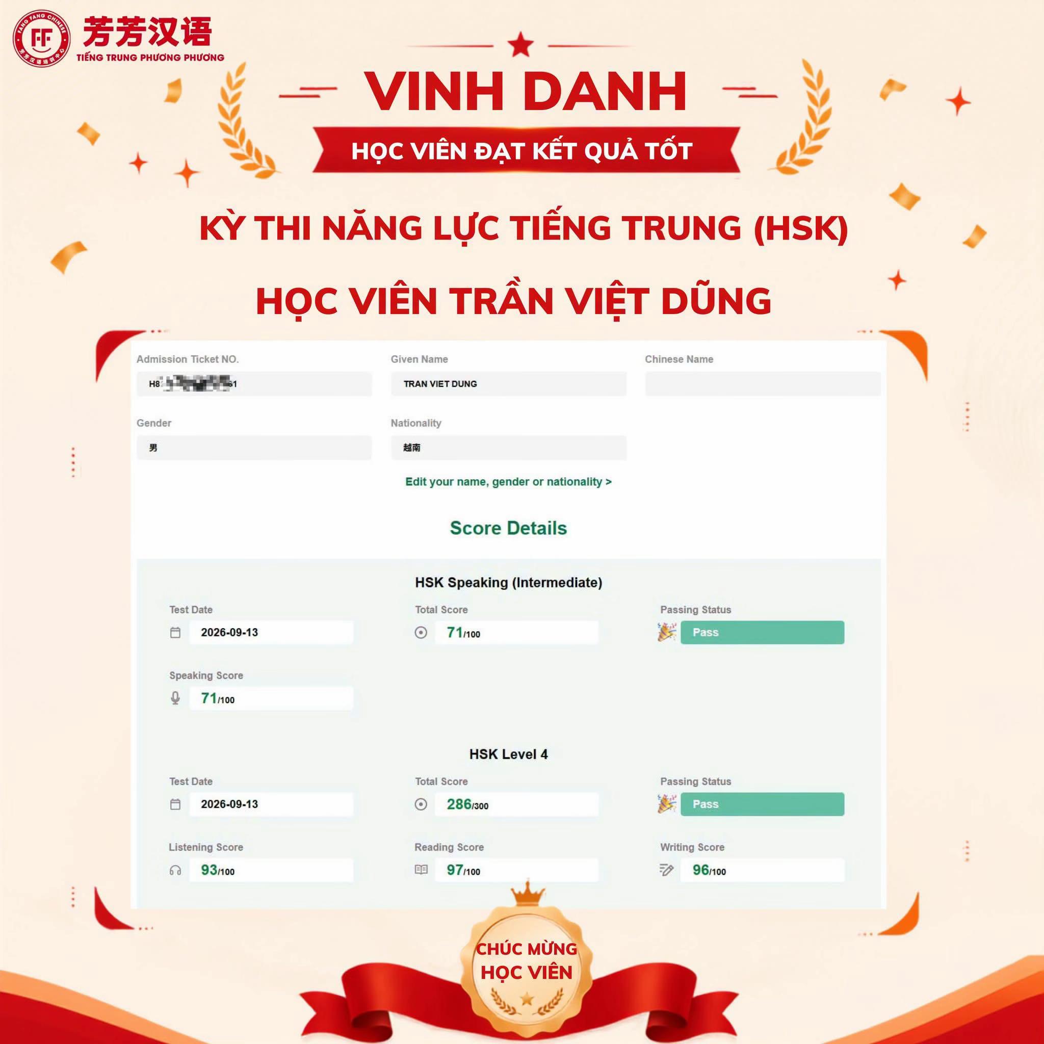 @Tiếng Trung Phương Phương