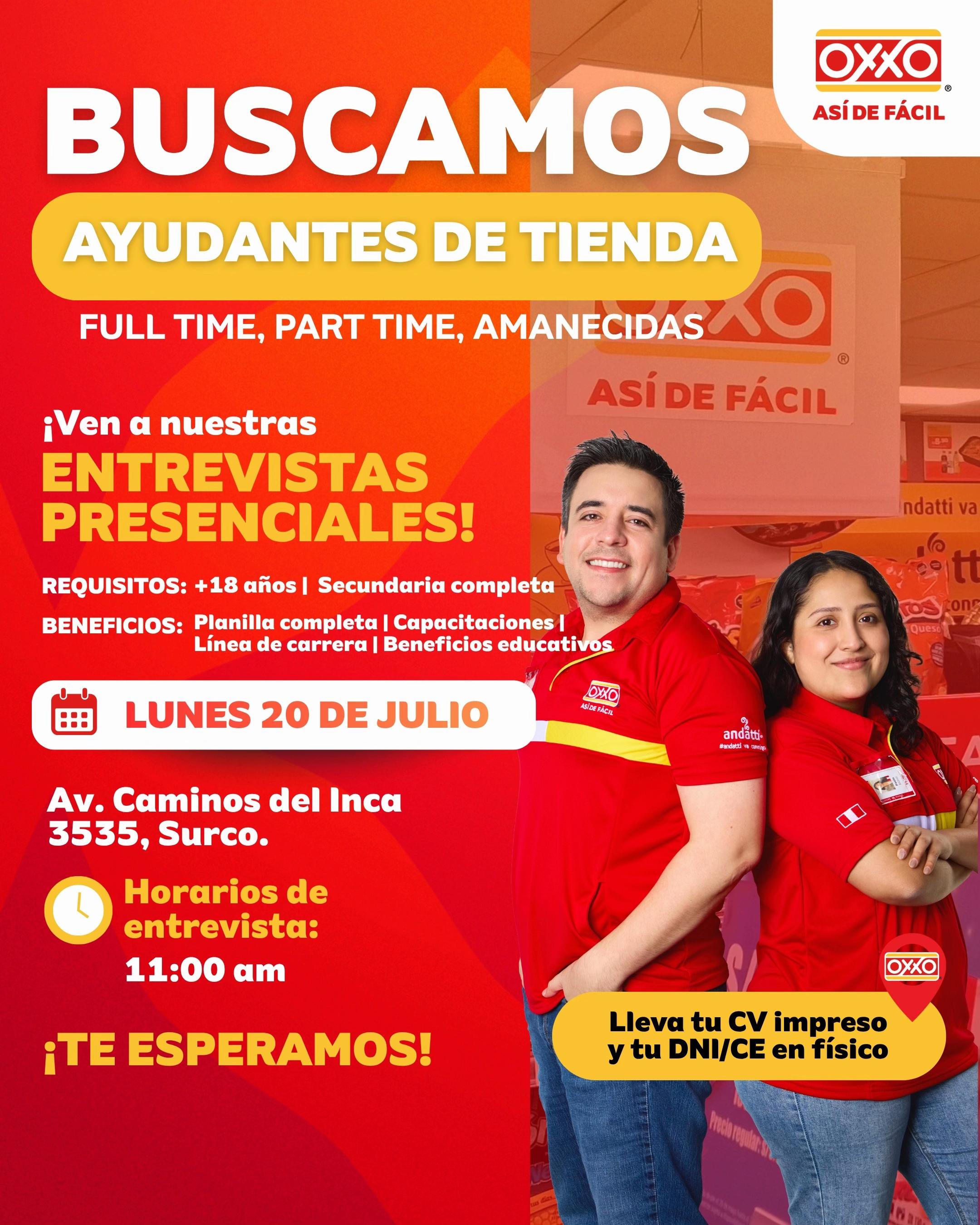 @Trabaja en OXXO Perú