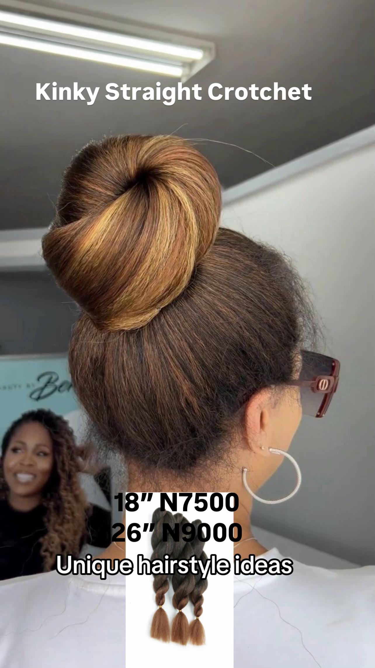 @Boho human hair curls in Lagos