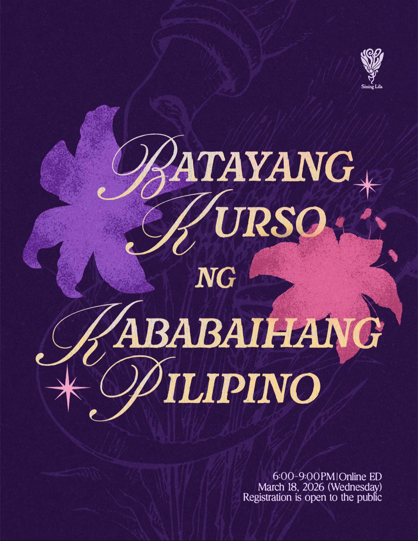 @Sining Lila #JoinSiningLila
