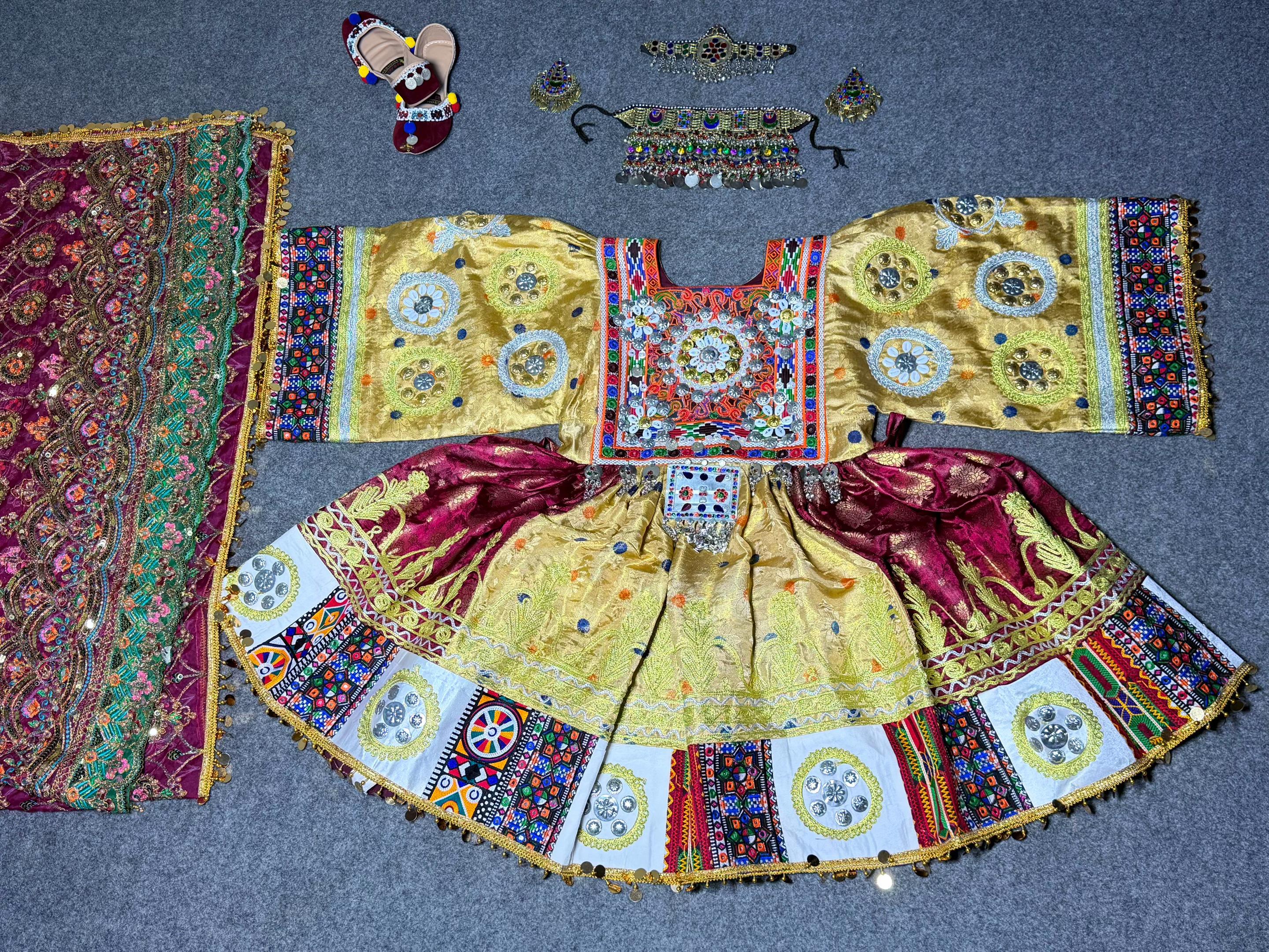 @Afghan Speenzar | Kochi dress