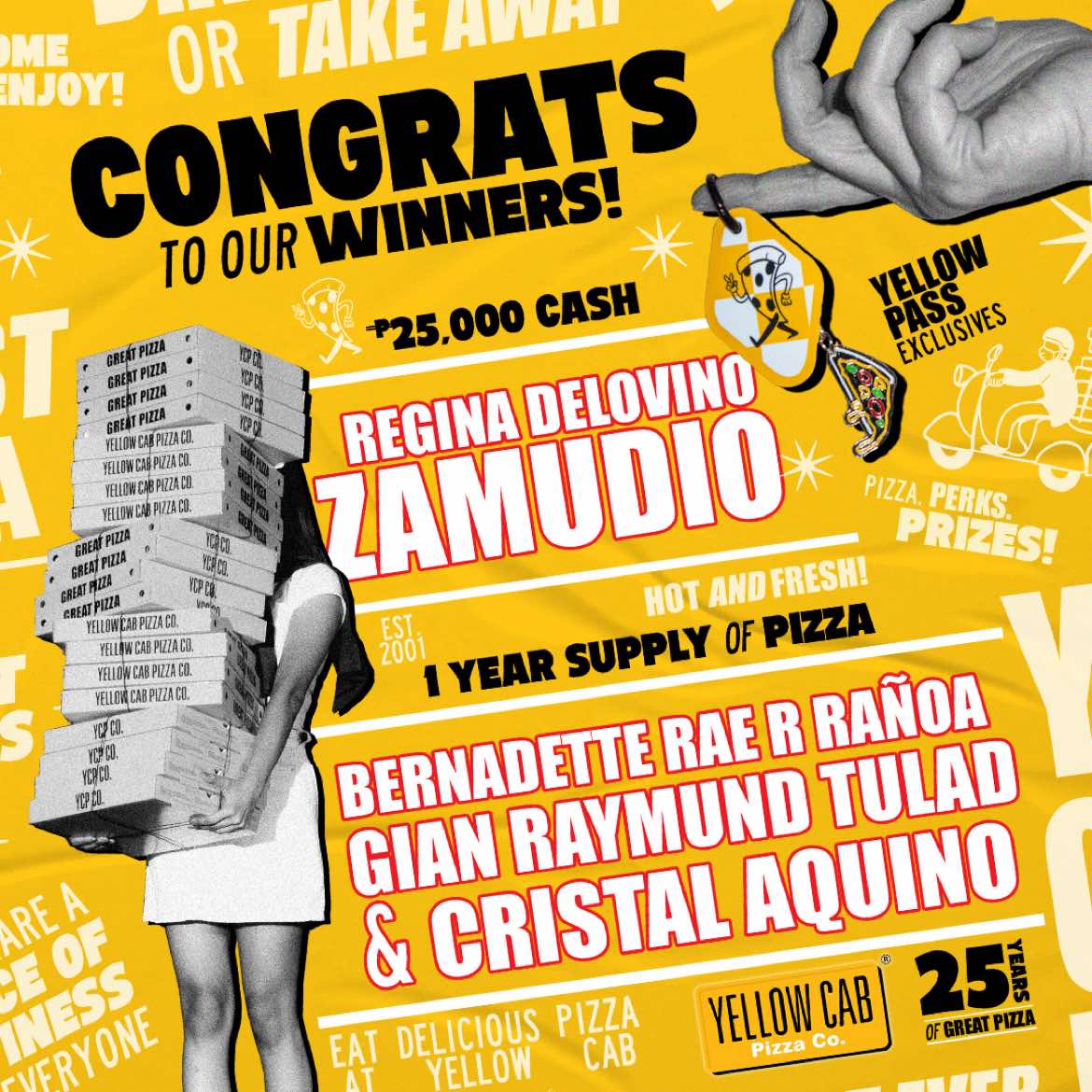 @Yellow Cab Pizza Co.