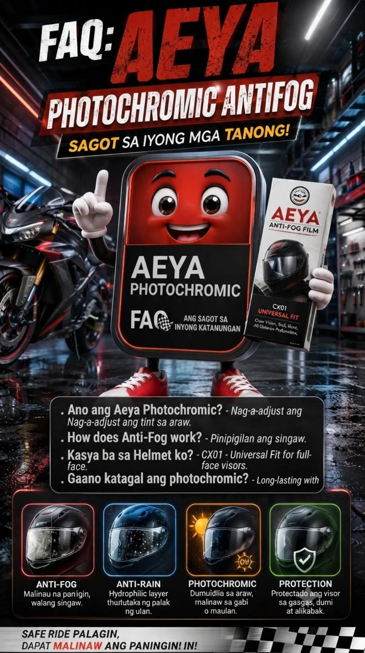 @Aeya Antifog universal