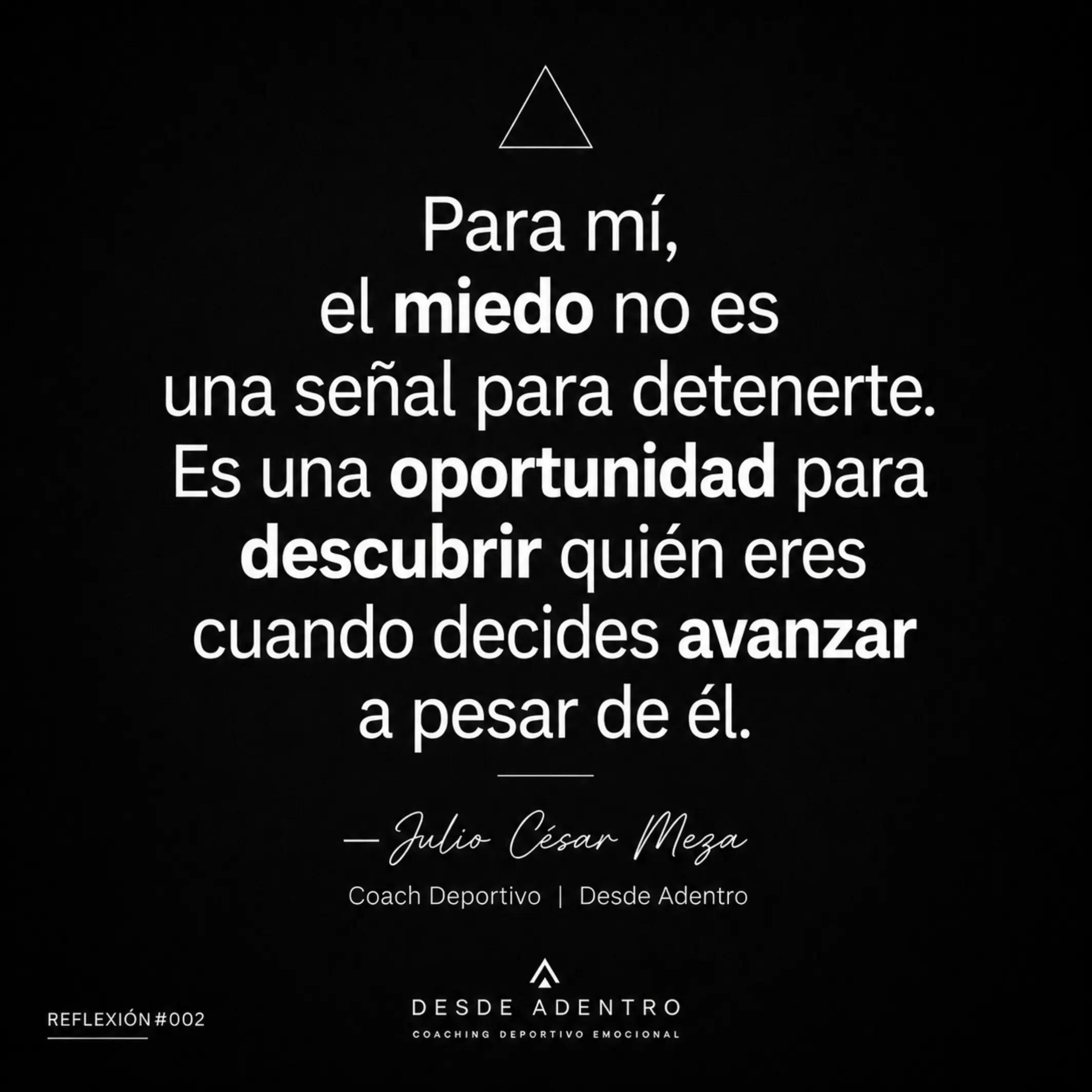 @Julio Meza coach deportivo