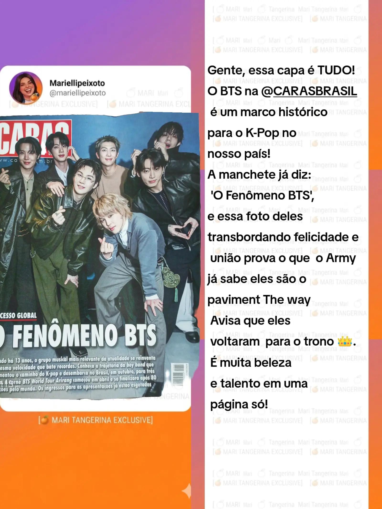 @Mari Tangerina Bts 🍊💜🎉