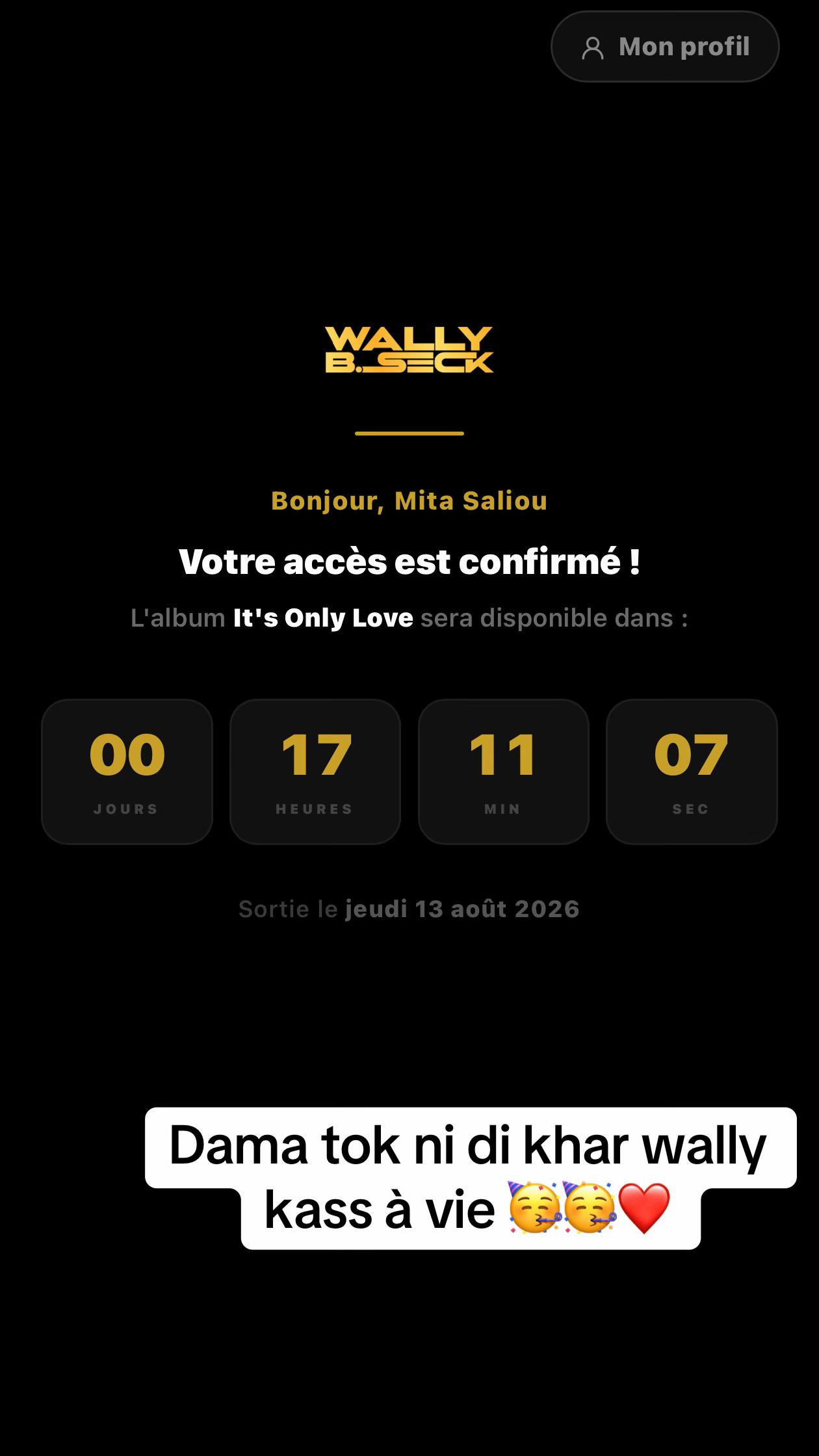 @Bbmita saliou linternational🥳