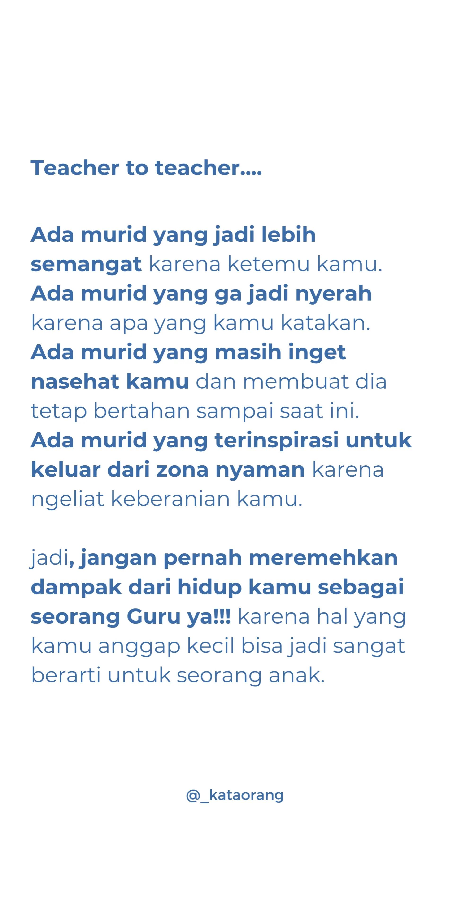 @Kata Orang