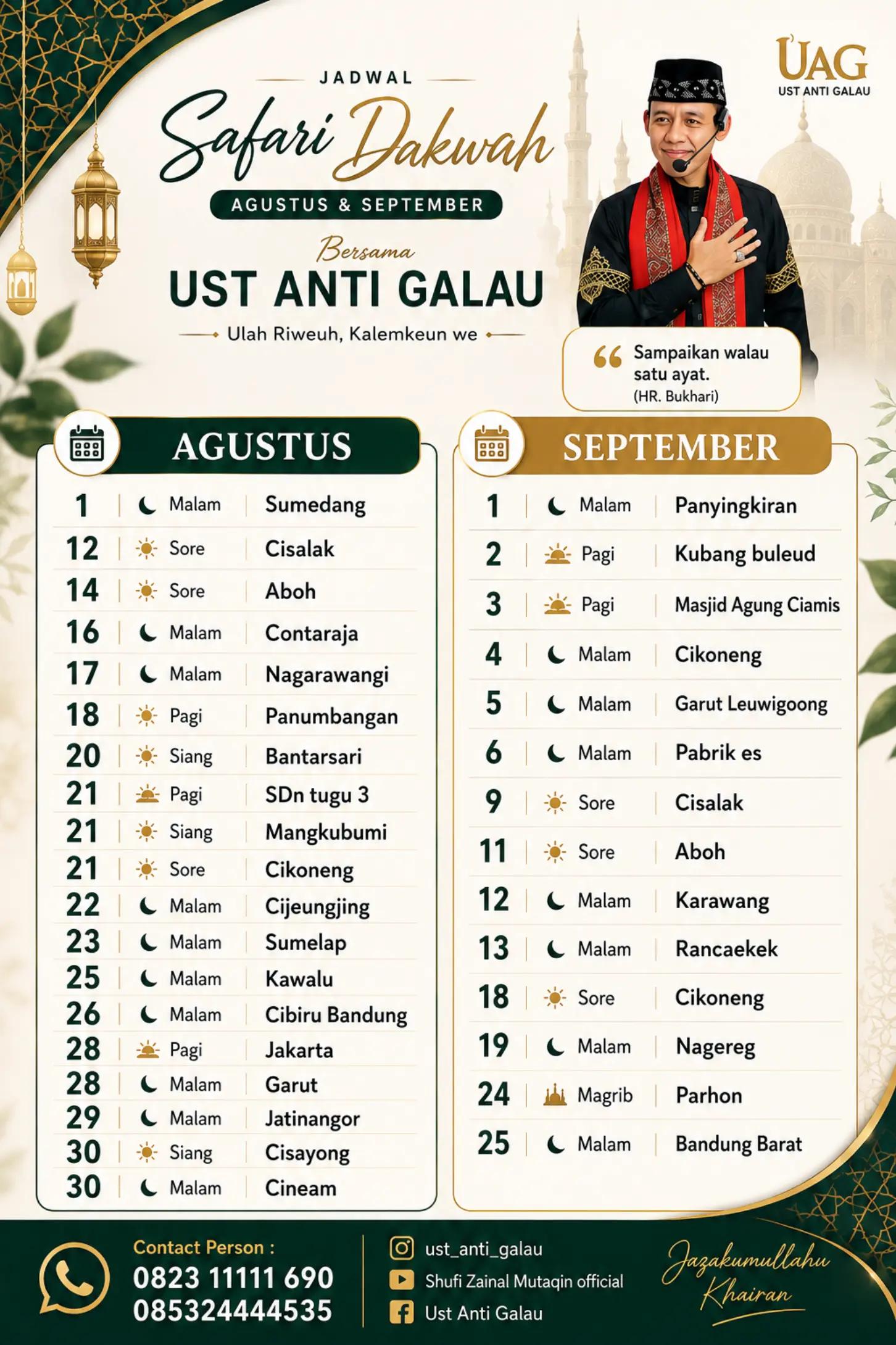 @Ust Anti Galau