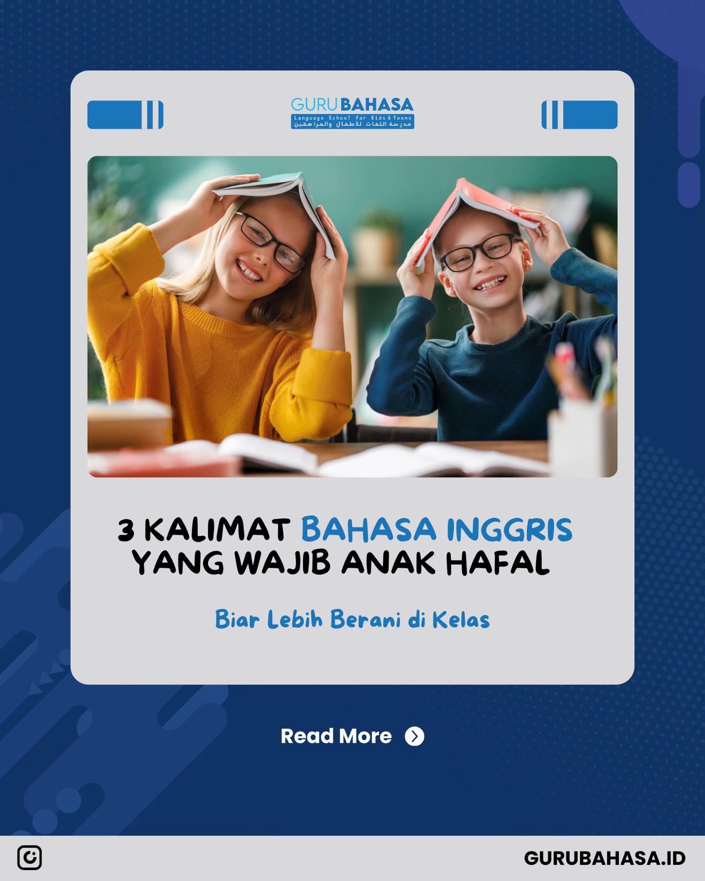 @Kampung Inggris Guru Bahasa