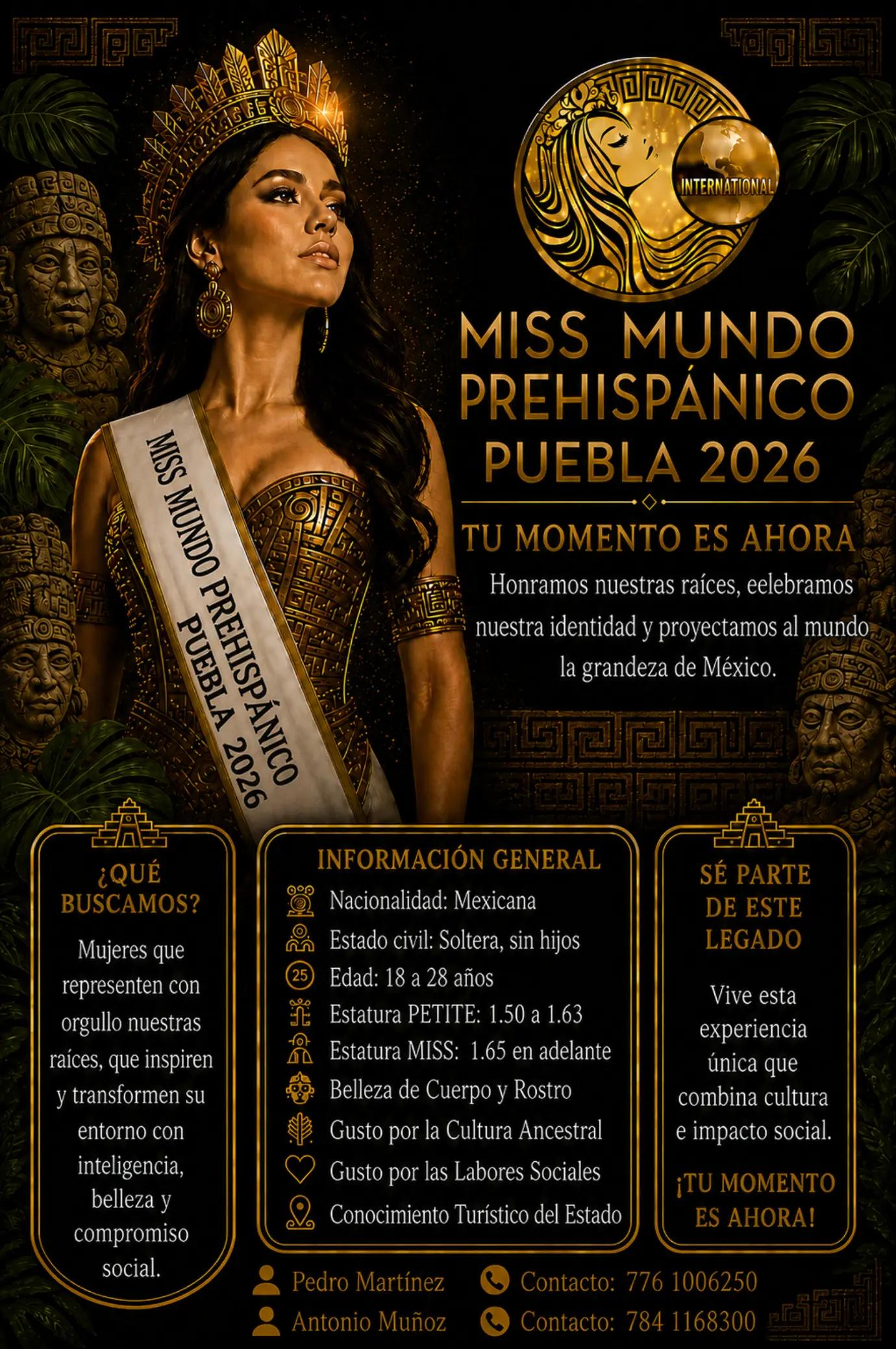 @MISS MUNDO PREHISP&Aacute;NICO